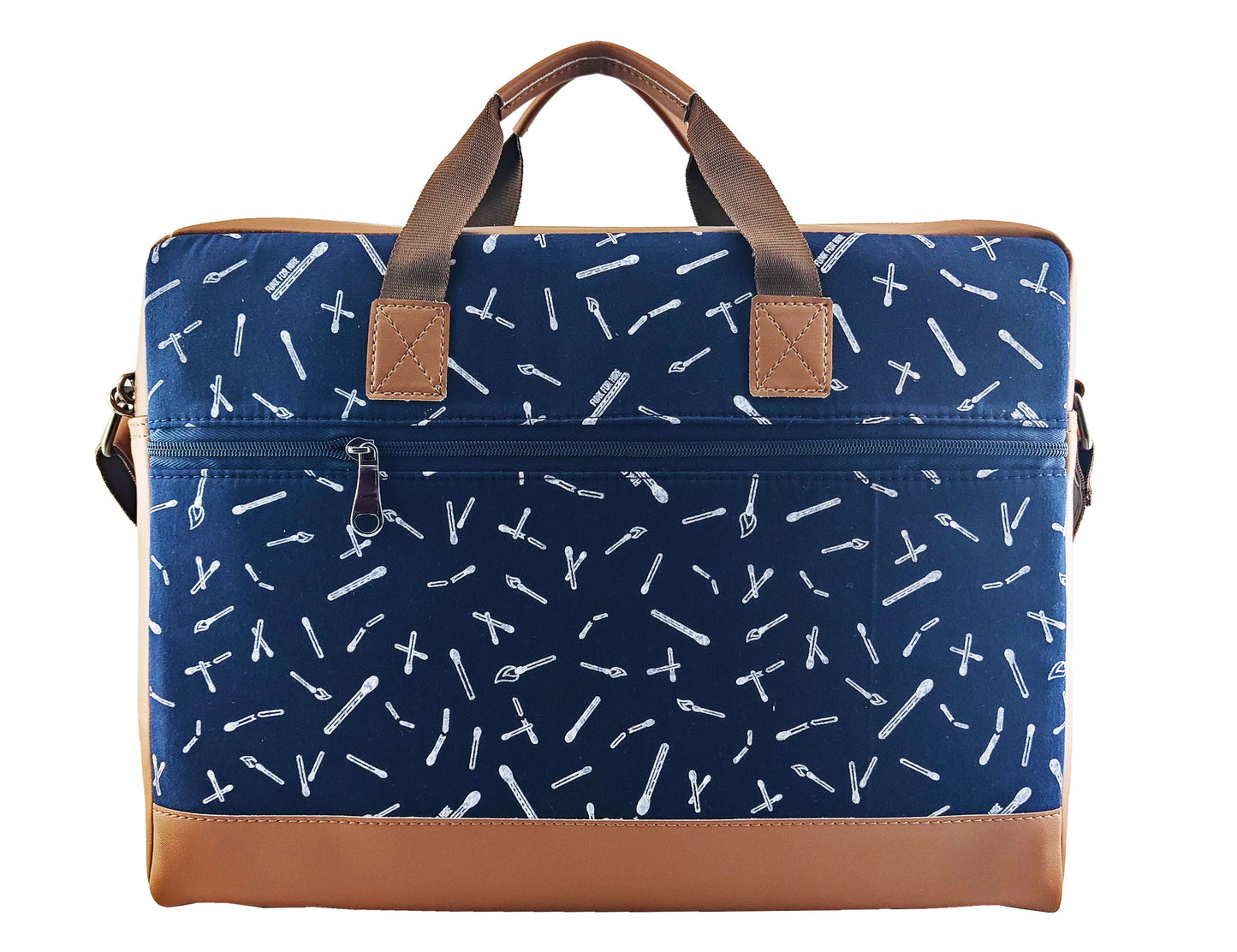 Match Stick Box Laptop Bag 15.6 inch Navy