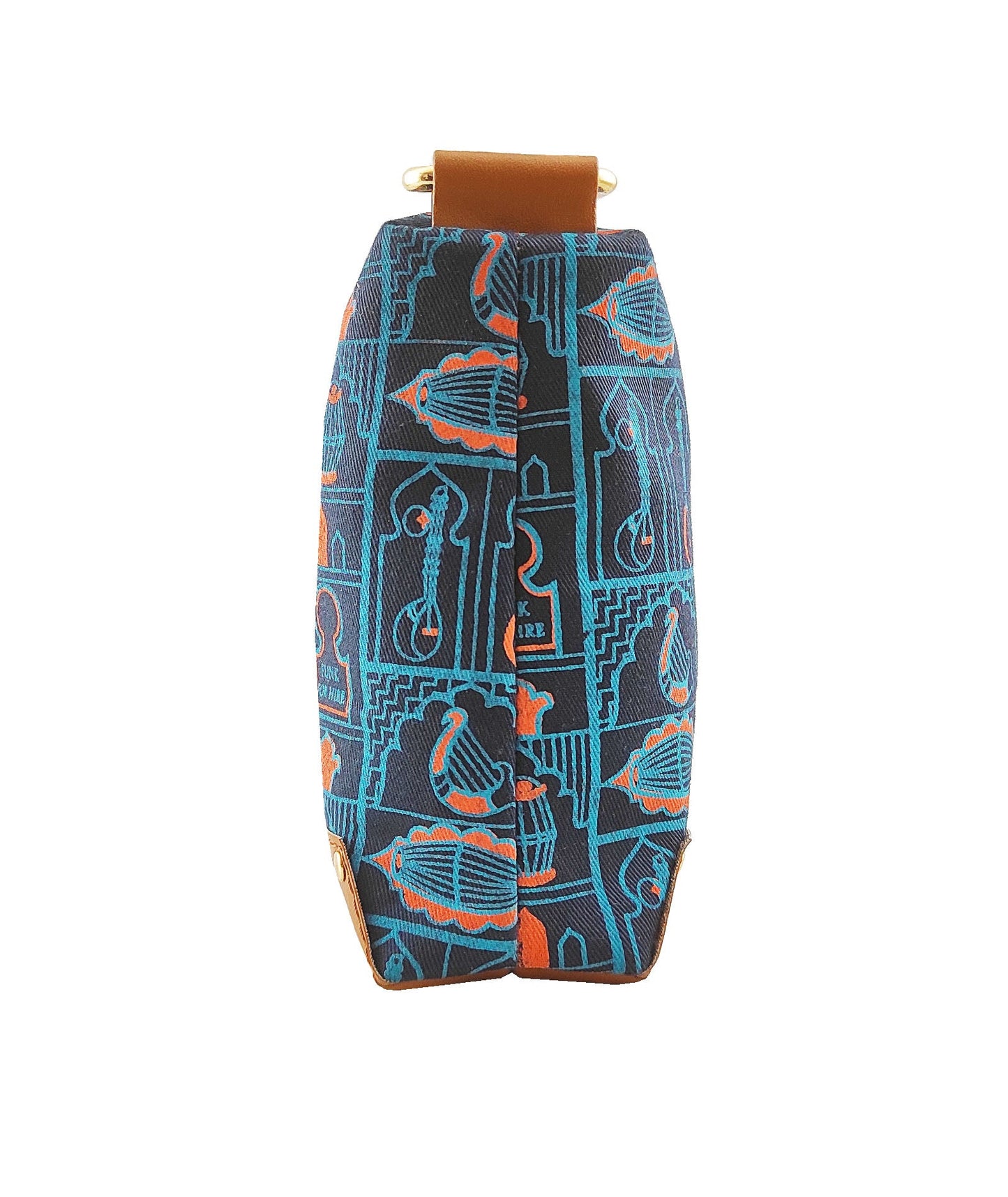 💥Combo Offers : Music Wall Box Navy Sling Bag & Purple Pocket Wallet