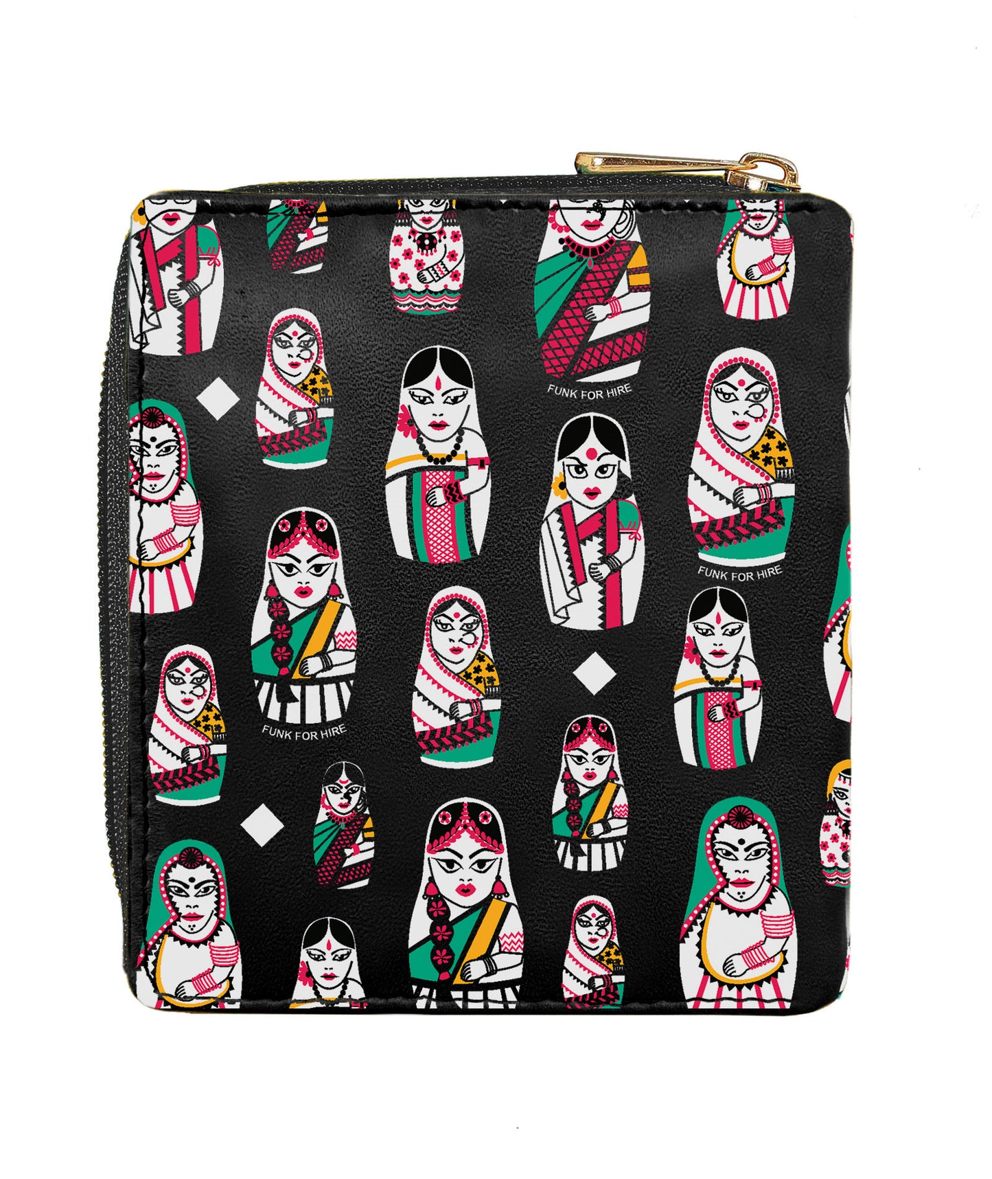 Combo Offers : Doll One Pocket Laptop Black Bag & Loop Black Wallet