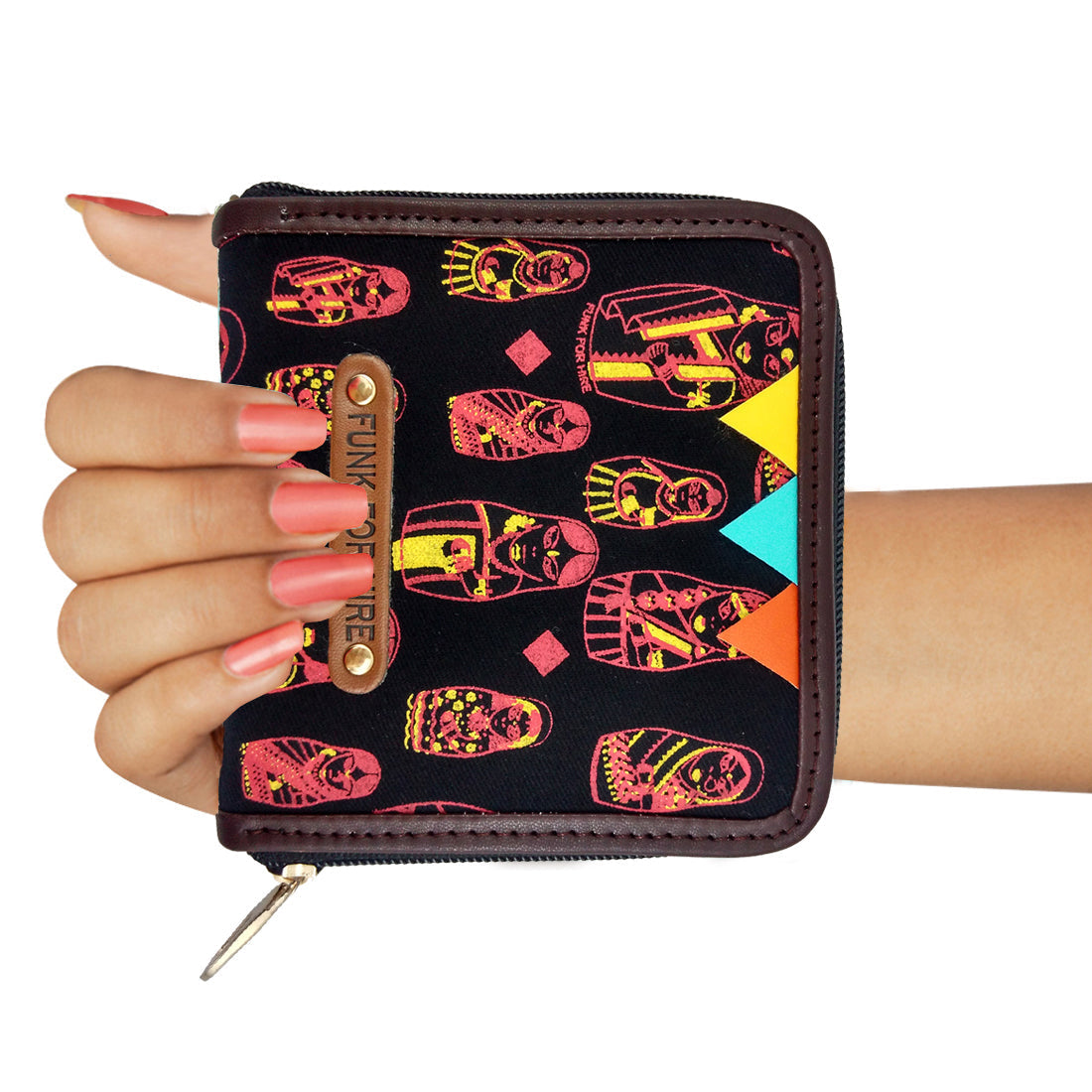 Garage Sale : Doll Square Black Wallet -49