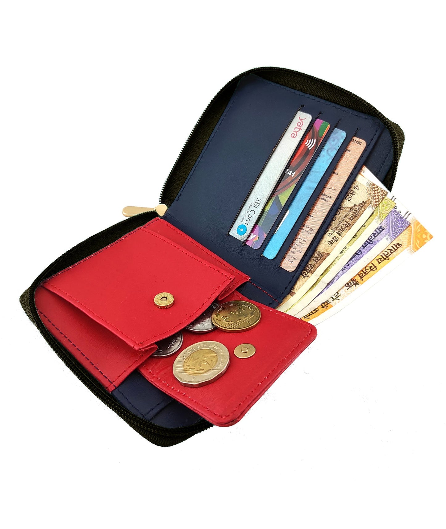Garage Sale : Doll Square Navy Wallet -59