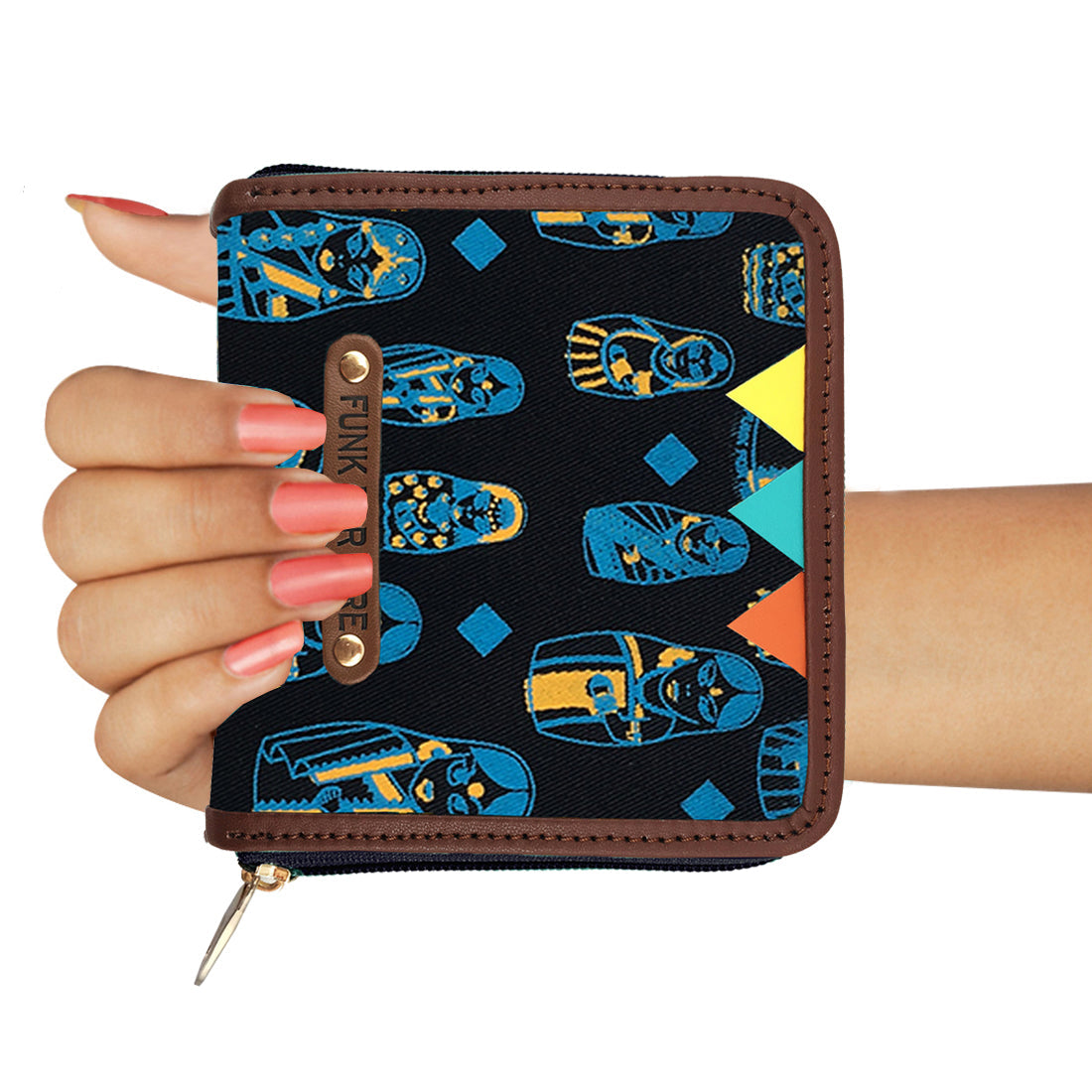 Garage Sale : Doll Square Navy Wallet -59