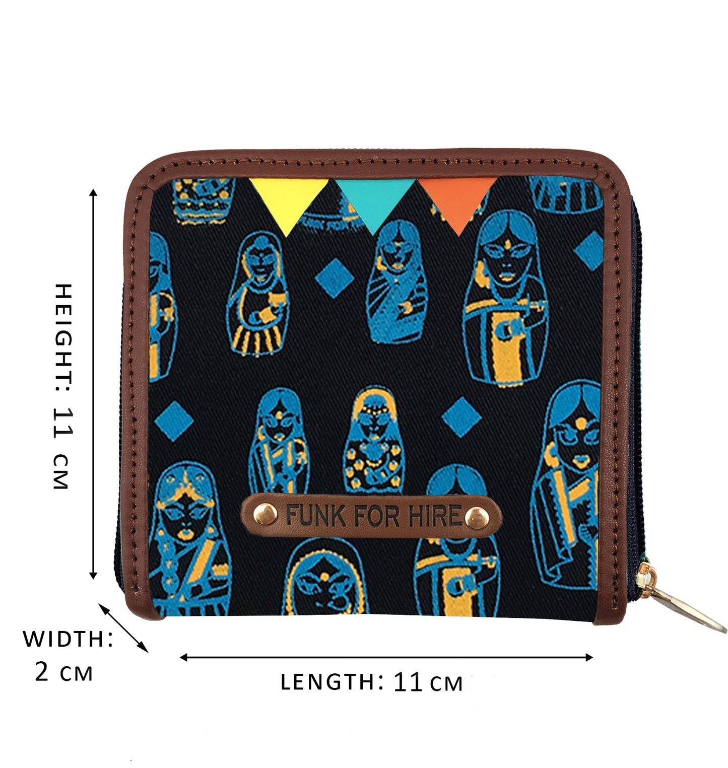 Garage Sale : Doll Square Navy Wallet -59