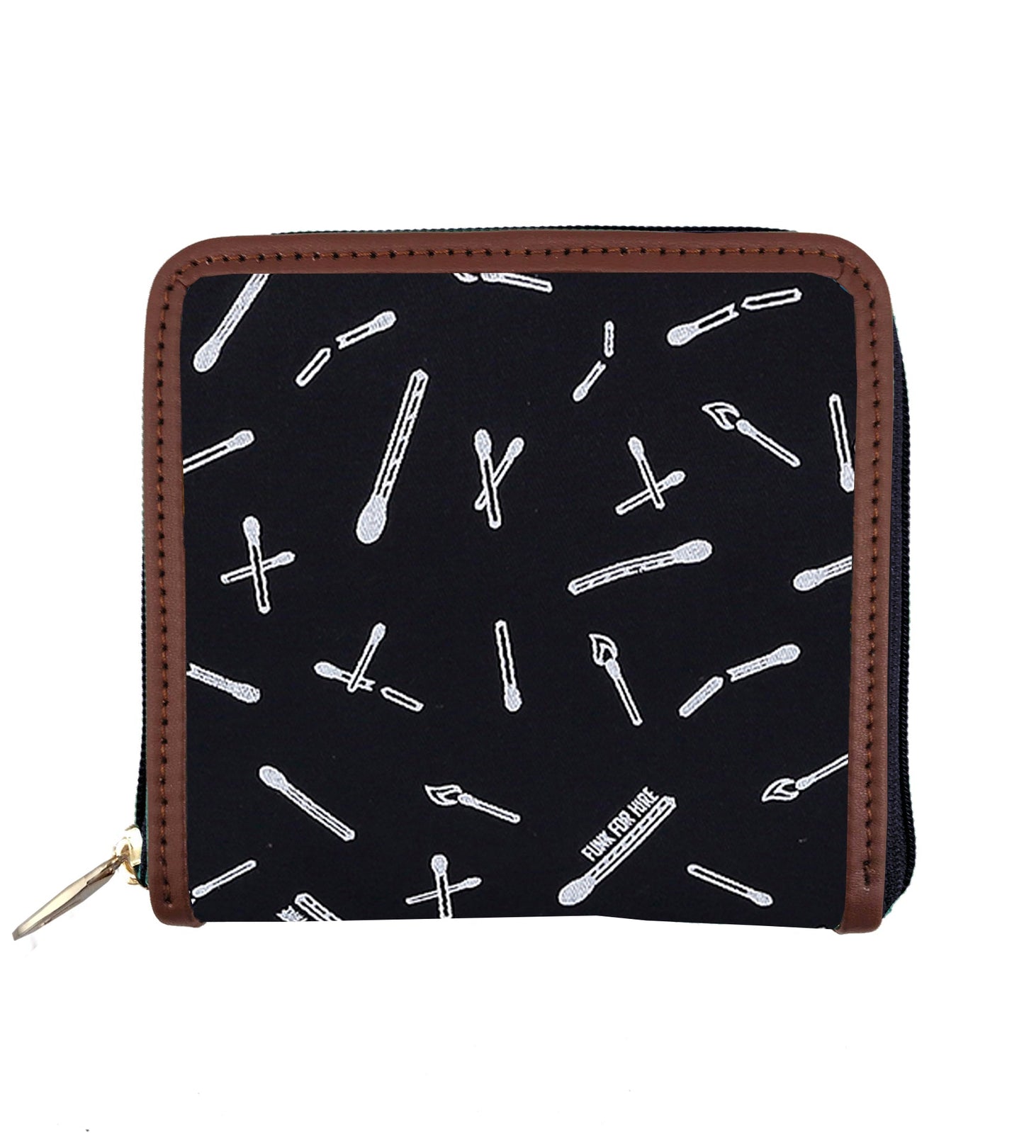 Garage Sale : Match Stick Square Navy Wallet -62