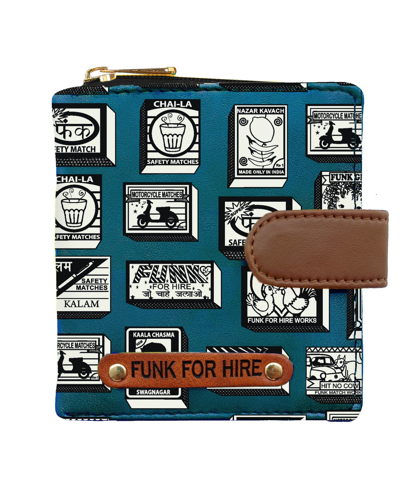 Combo offers : Match collage Loop Teal & Pocket BlackWallet