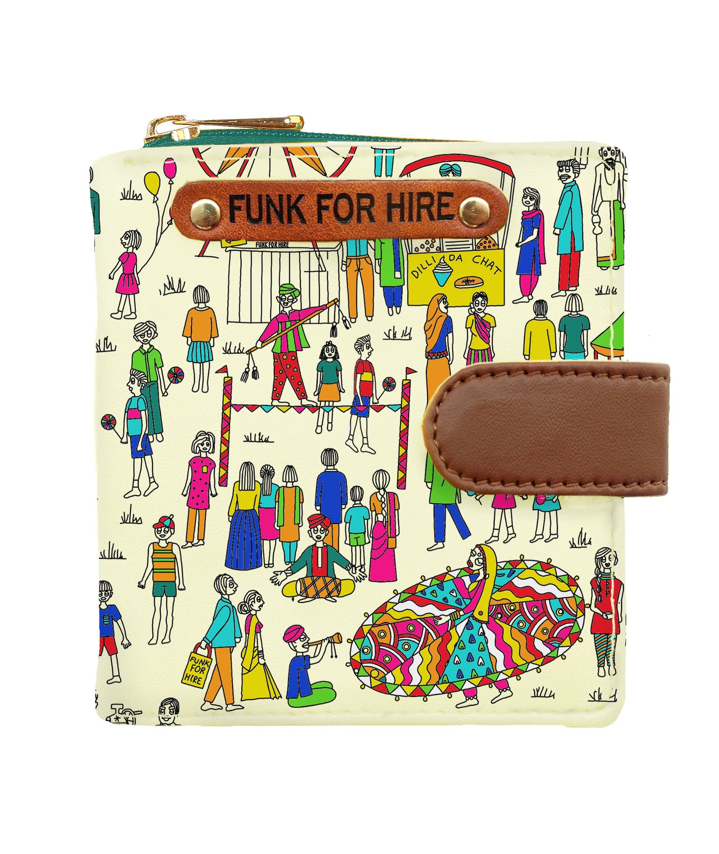 Combo Offers : Mela Drawstring Petrol & Loop Multi Wallet