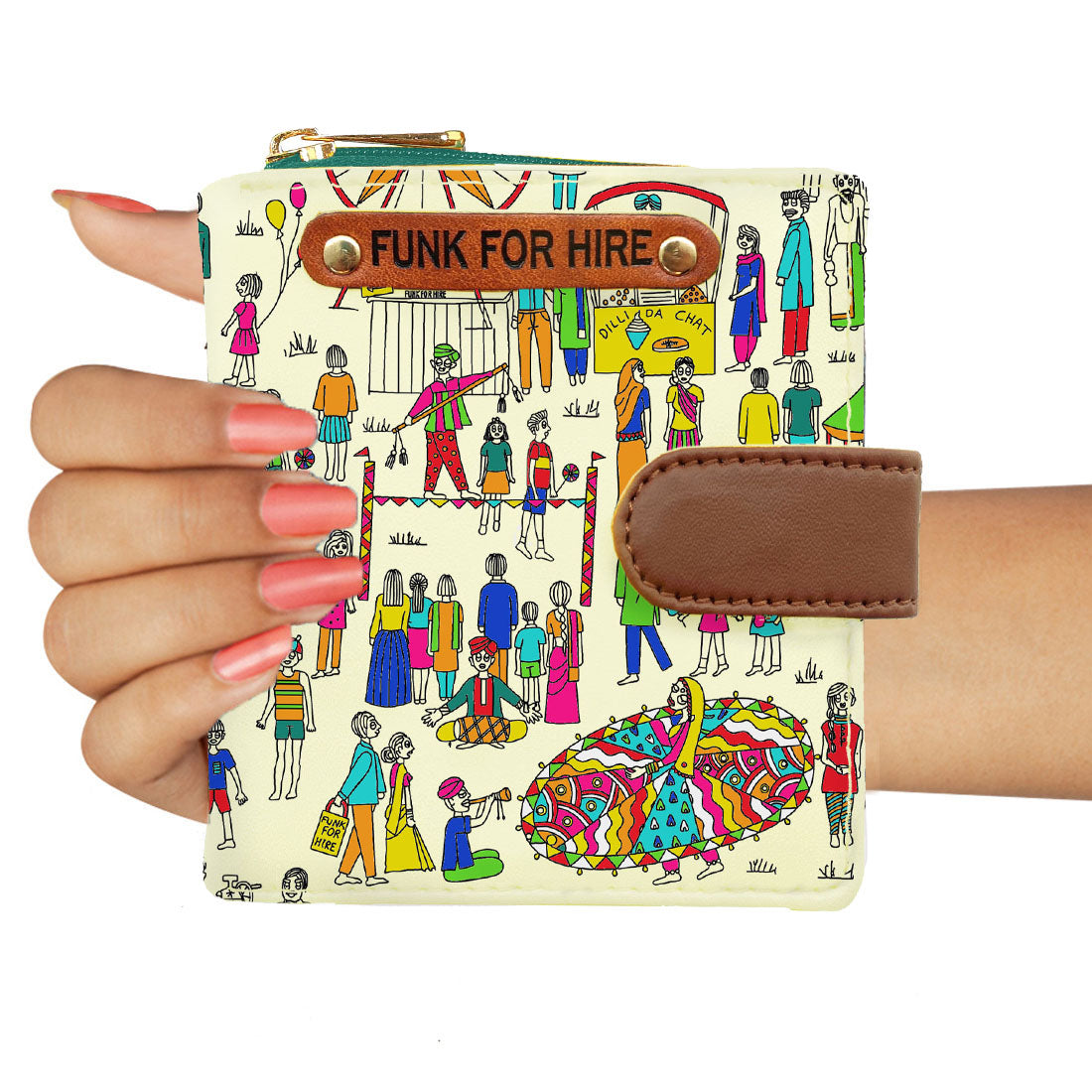 Combo Offers : Mela Drawstring Petrol & Loop Multi Wallet