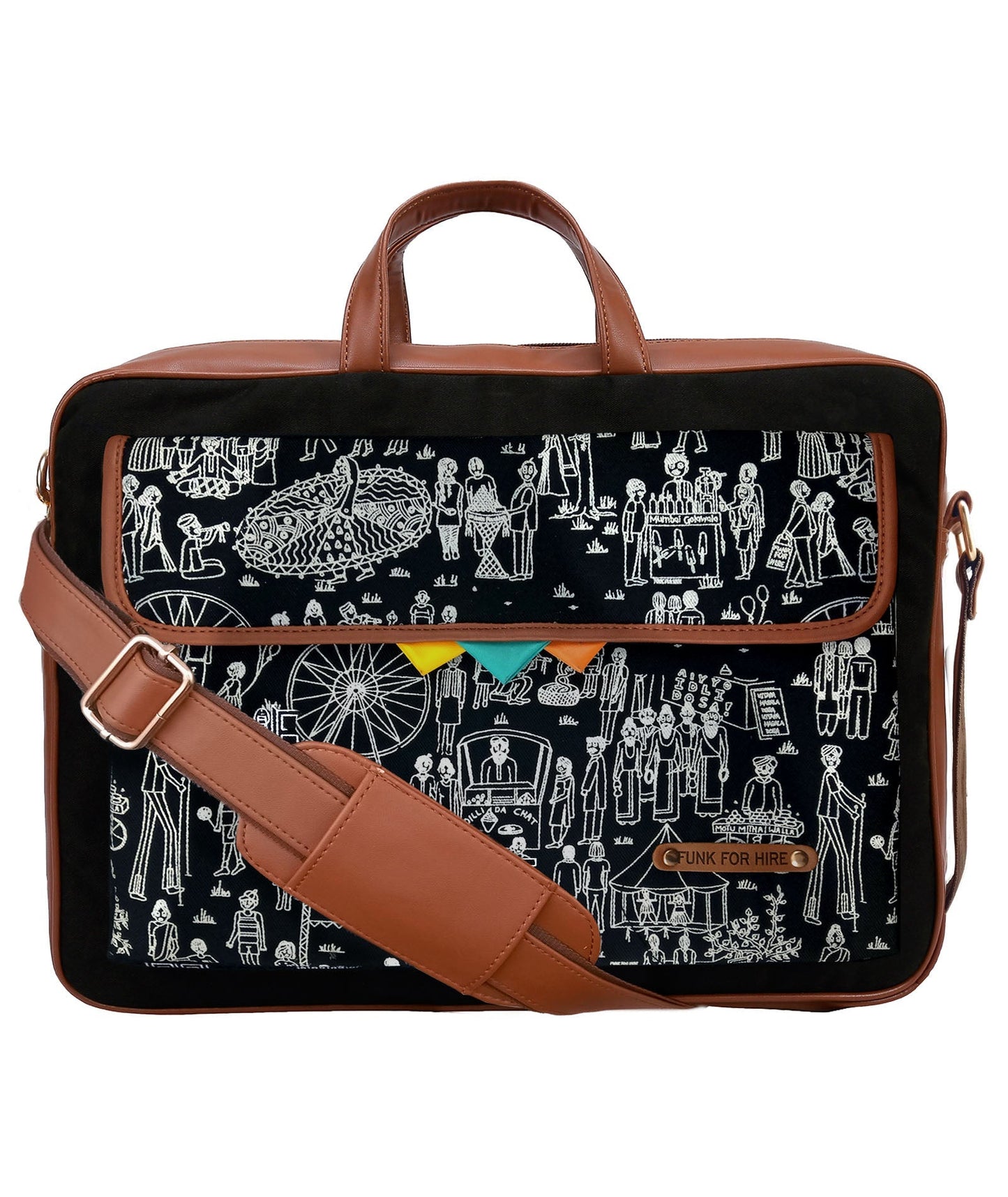 Garage Sale: Mela One Pocket Laptop Black Bag 15.6 inch-03