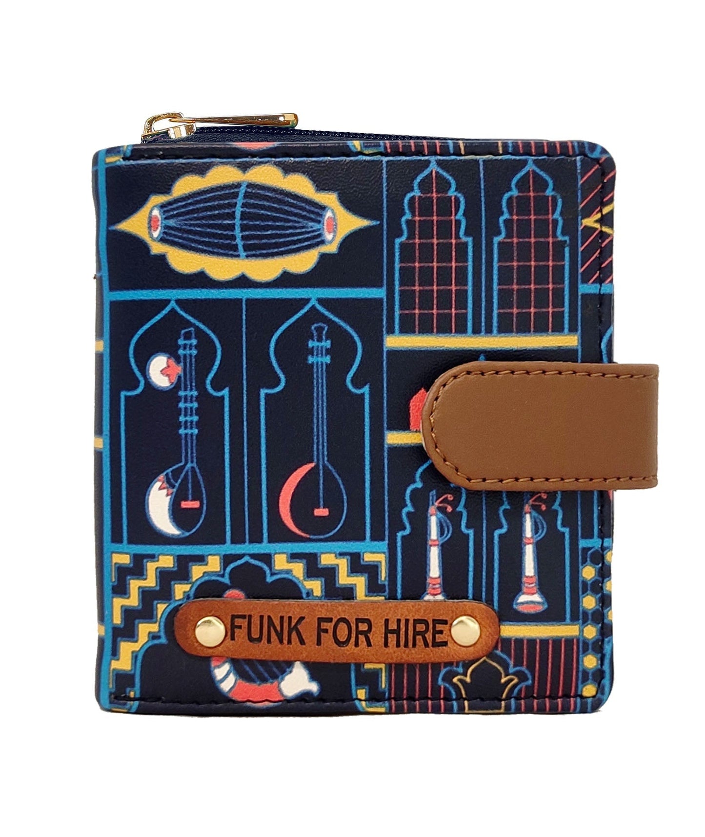 Garage Sale : Music Loop Navy Wallet-37