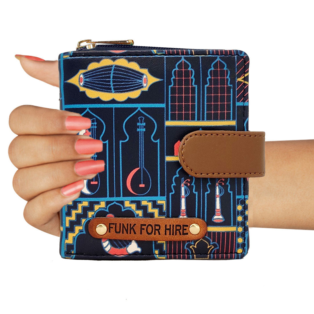 Garage Sale : Music Loop Navy Wallet-37