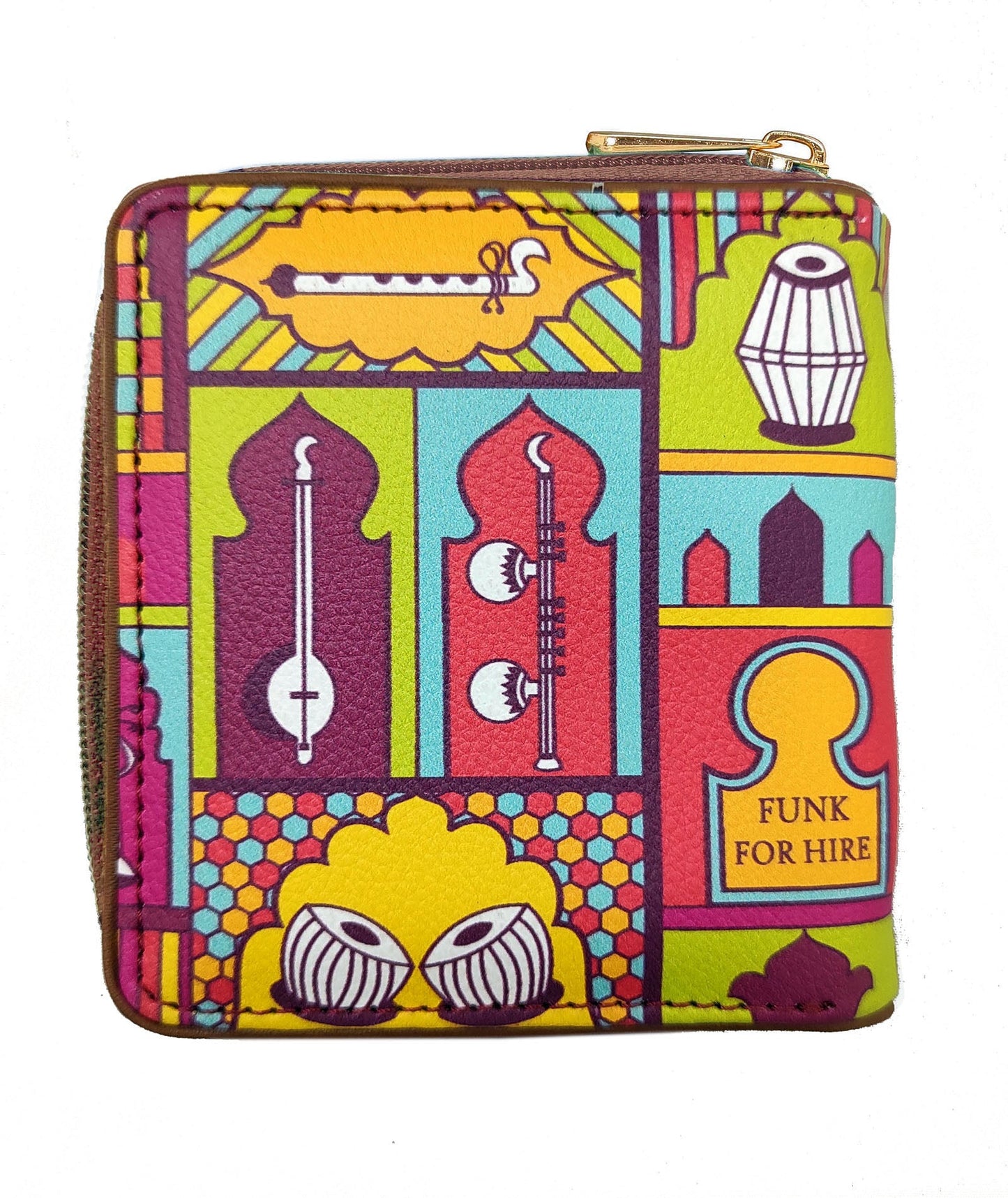 Combo Offers: Doll Drawstring Bag & Music Wall Loop Wallet Purple