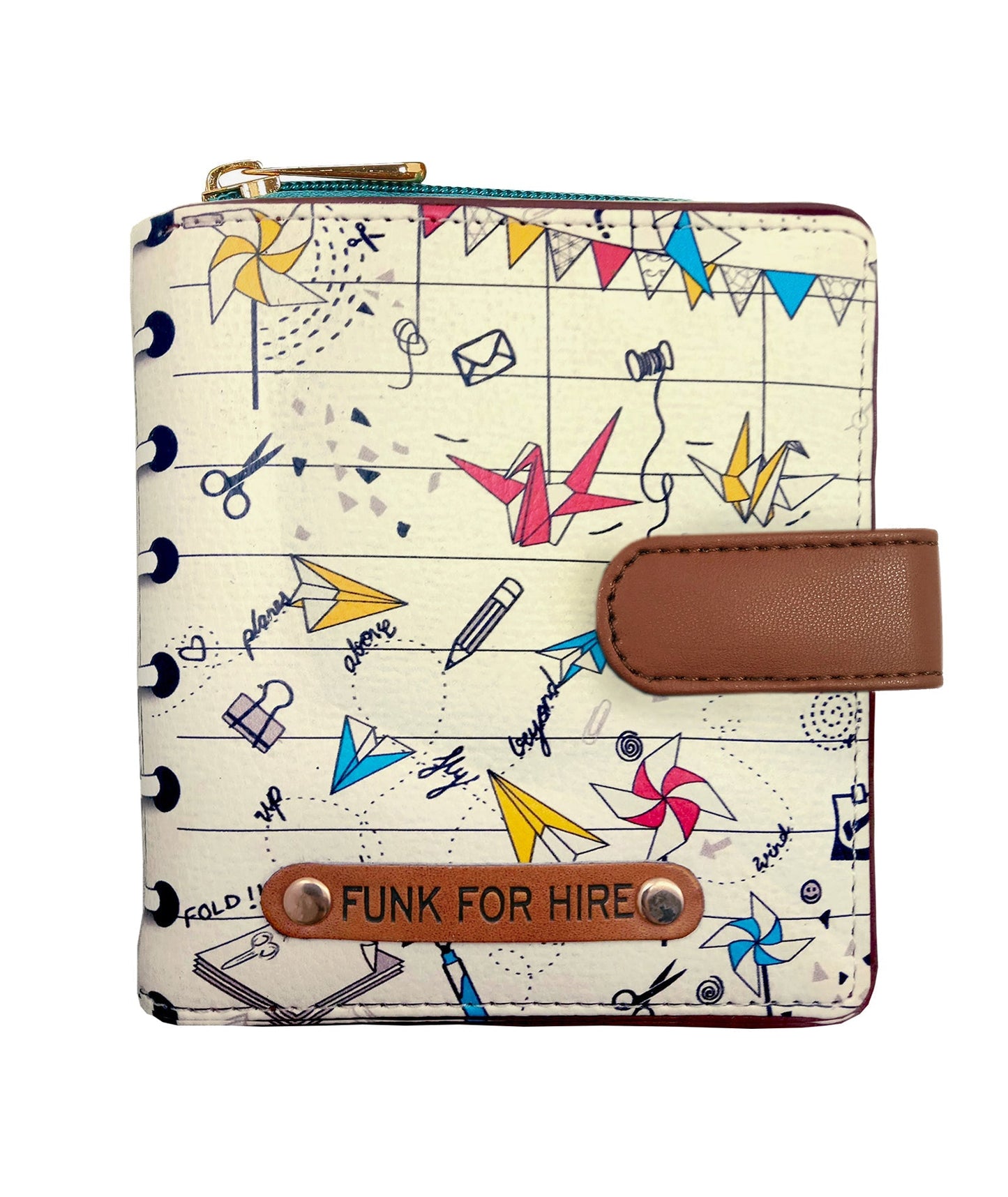 Garage sale : Origami Loop White Wallet -61