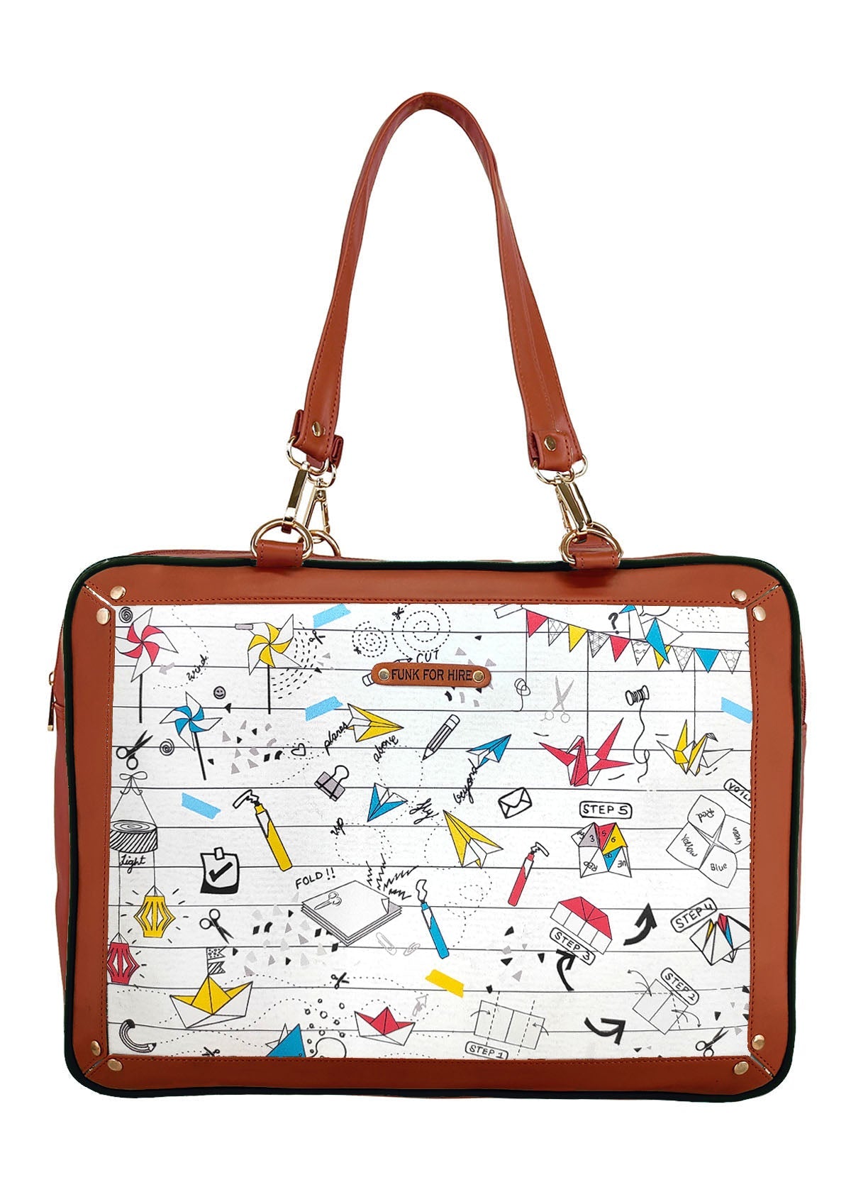 Garage Sale : Origami Luggage White Bag - 07