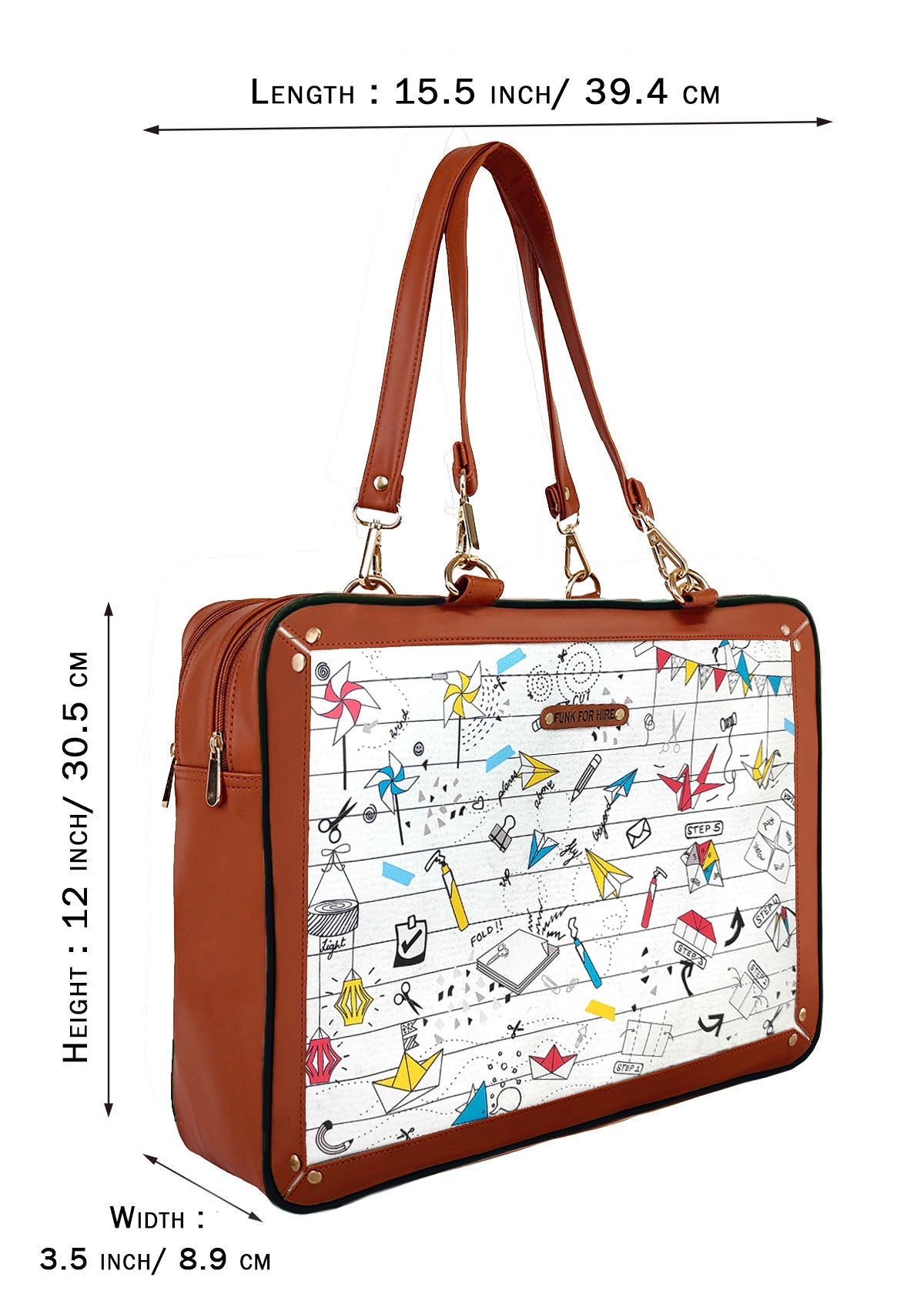 Garage Sale : Origami Luggage White Bag - 07