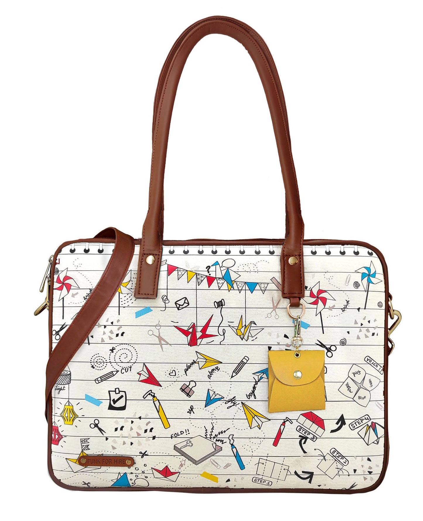 Garage Sale : Laptop Off White Handbag -28