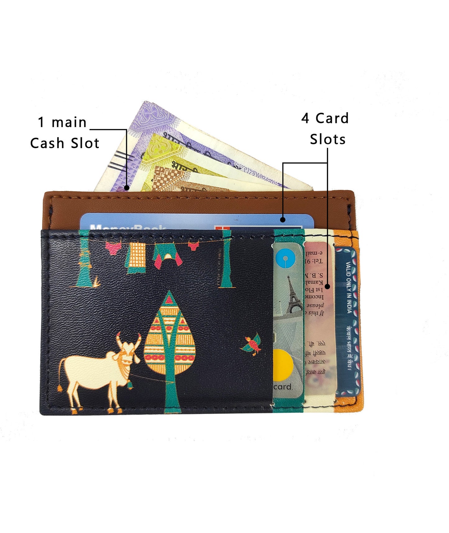 Tree Card Holder Navy