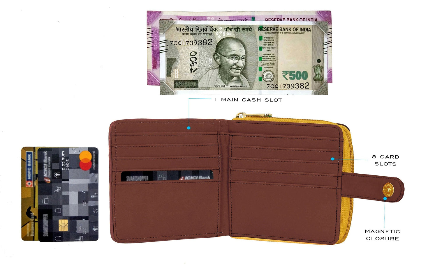 Garage Sale : Loop Yellow Wallet-14
