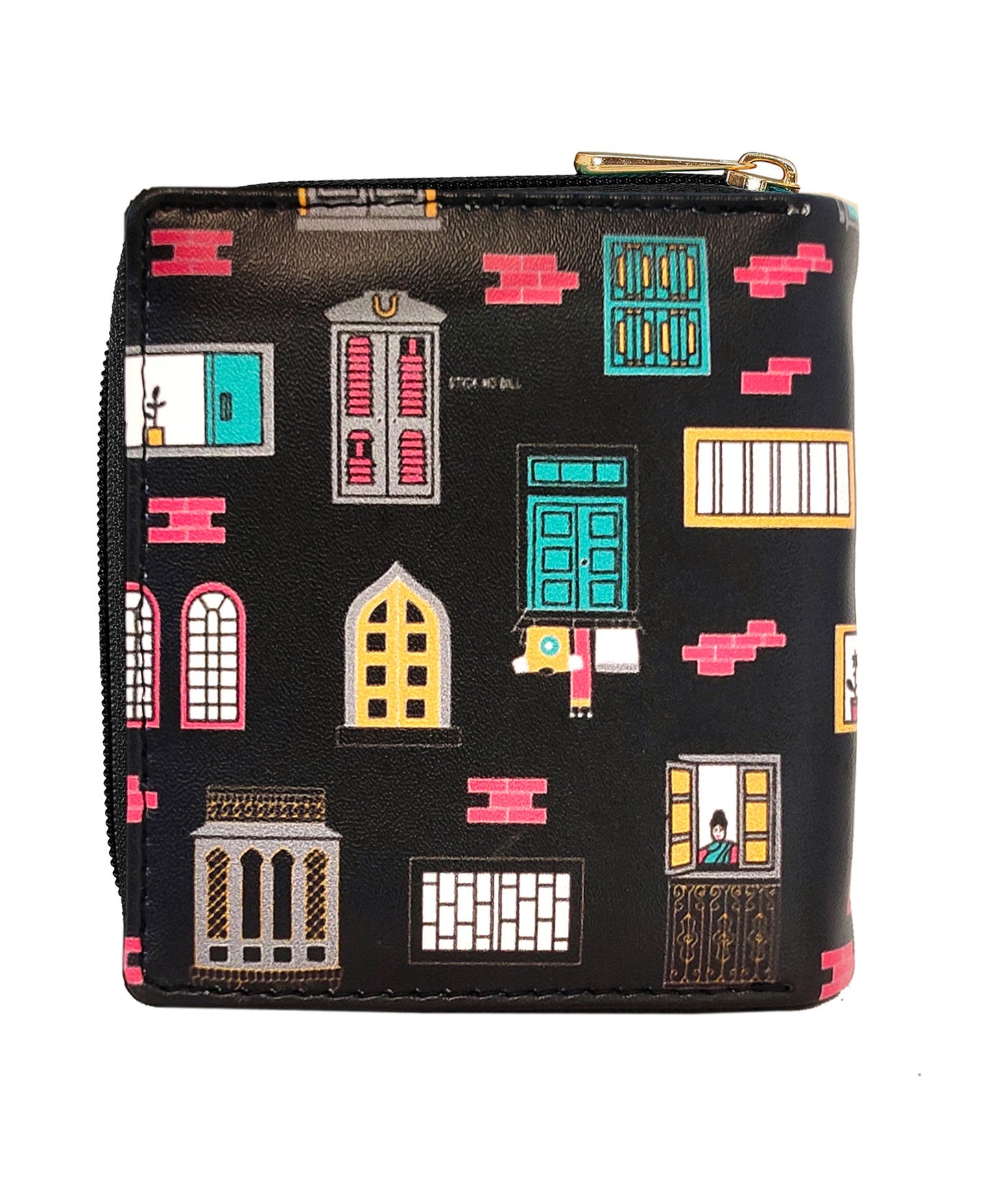 Combo Offers : Wall One Pocket Laptop Black Bag & Loop Black Wallet