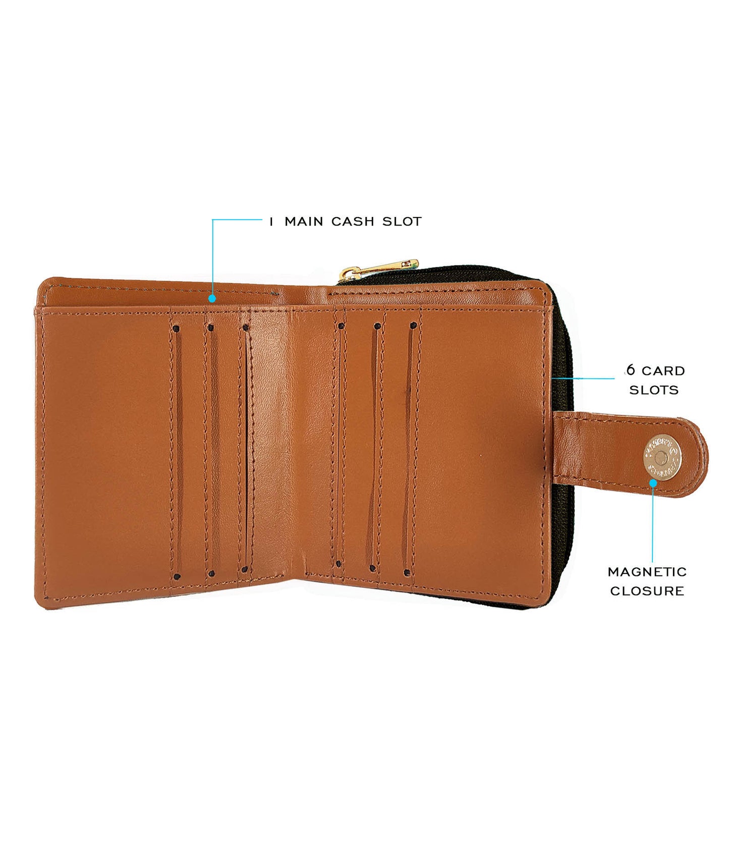 Bottle Loop Wallet White