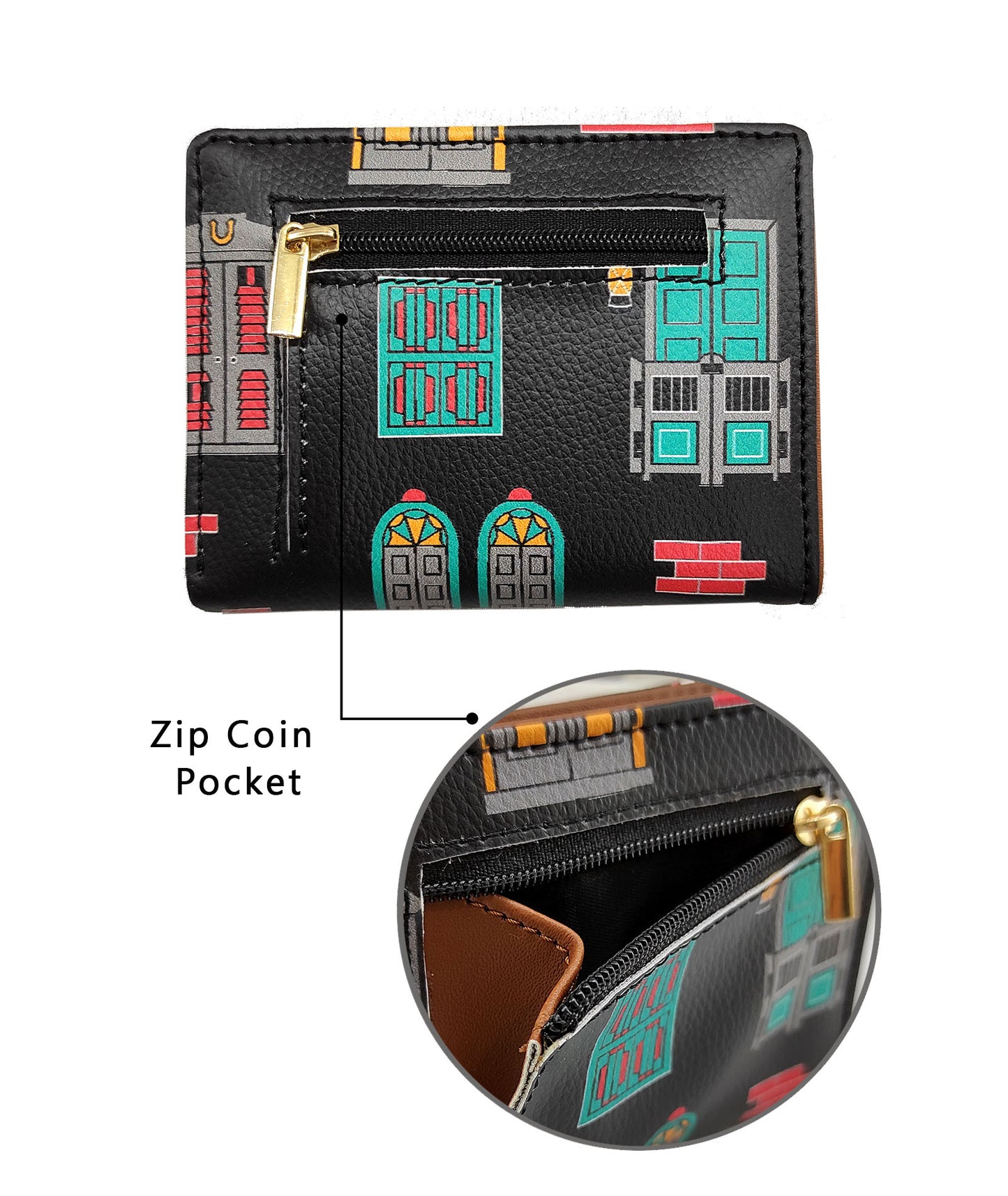 Combo Offers : Wall Box Black Sling Bag & Pocket Black Wallet