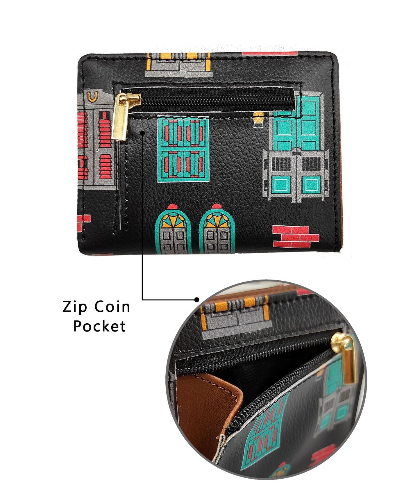 Garage Sale : Wall Pocket Black Wallet -16