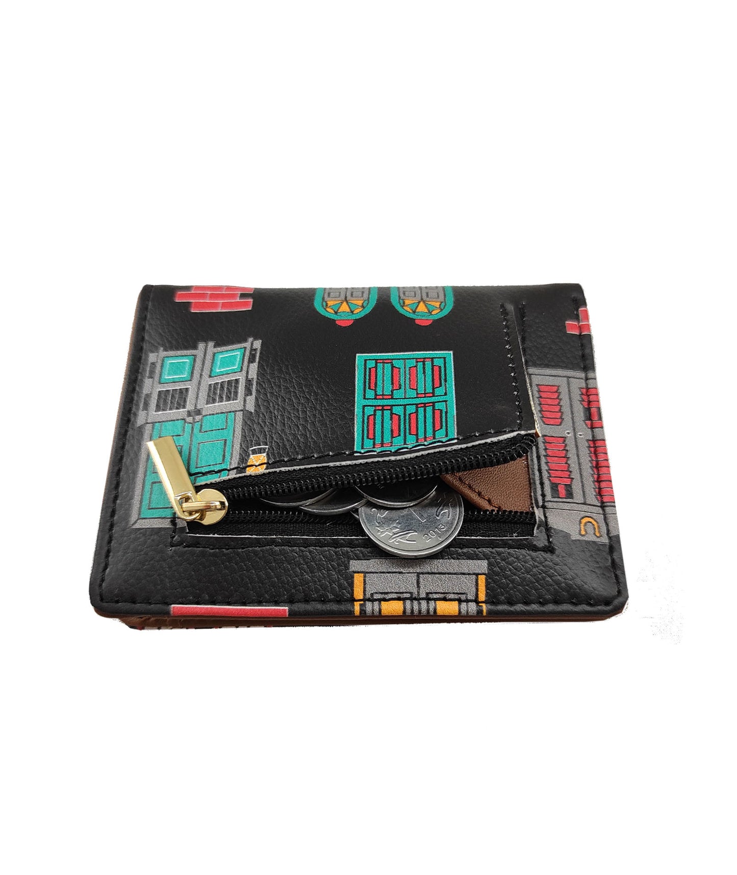 Combo Offers : Wall Box Black Sling Bag & Pocket Black Wallet