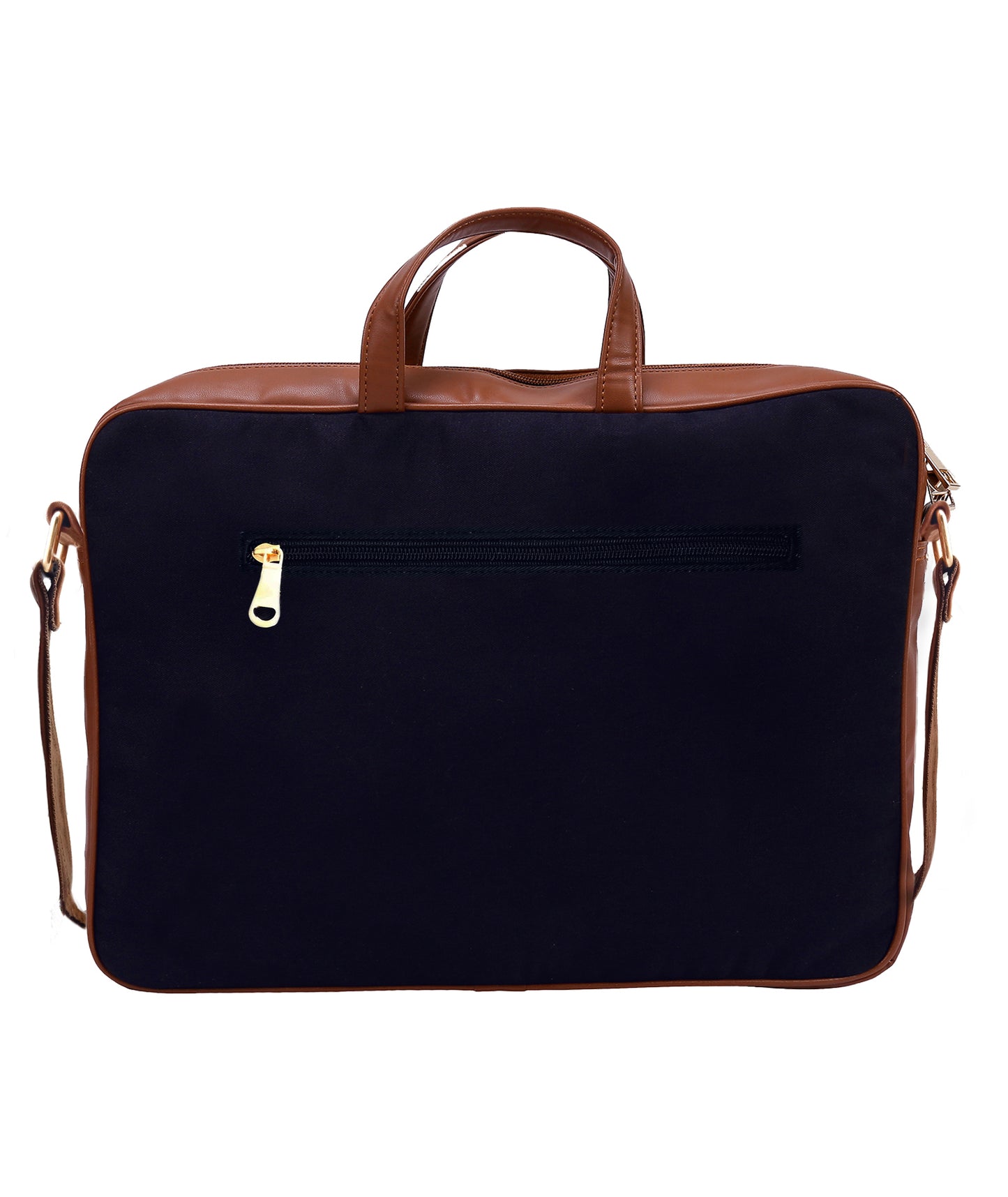 Combo Offers : Doll One Pocket Laptop Black Bag & Loop Black Wallet