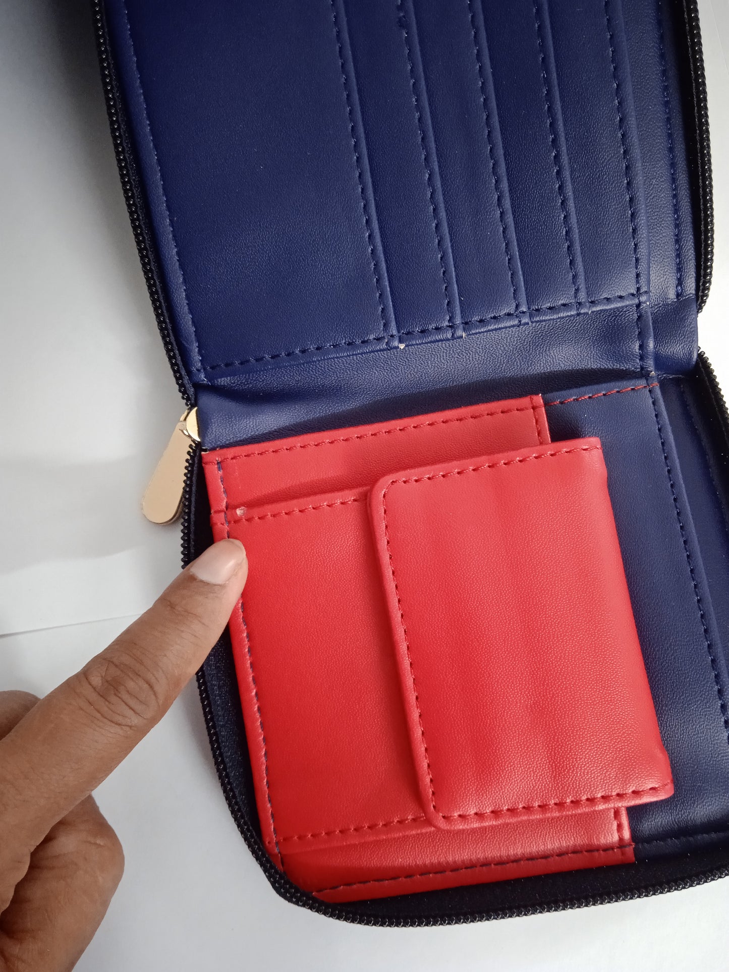Garage Sale : Doll Square Navy Wallet -29