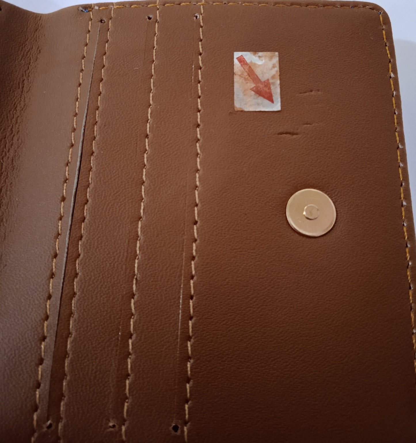 Garage Sale : Tree Printed Pocket Teal Wallet -19