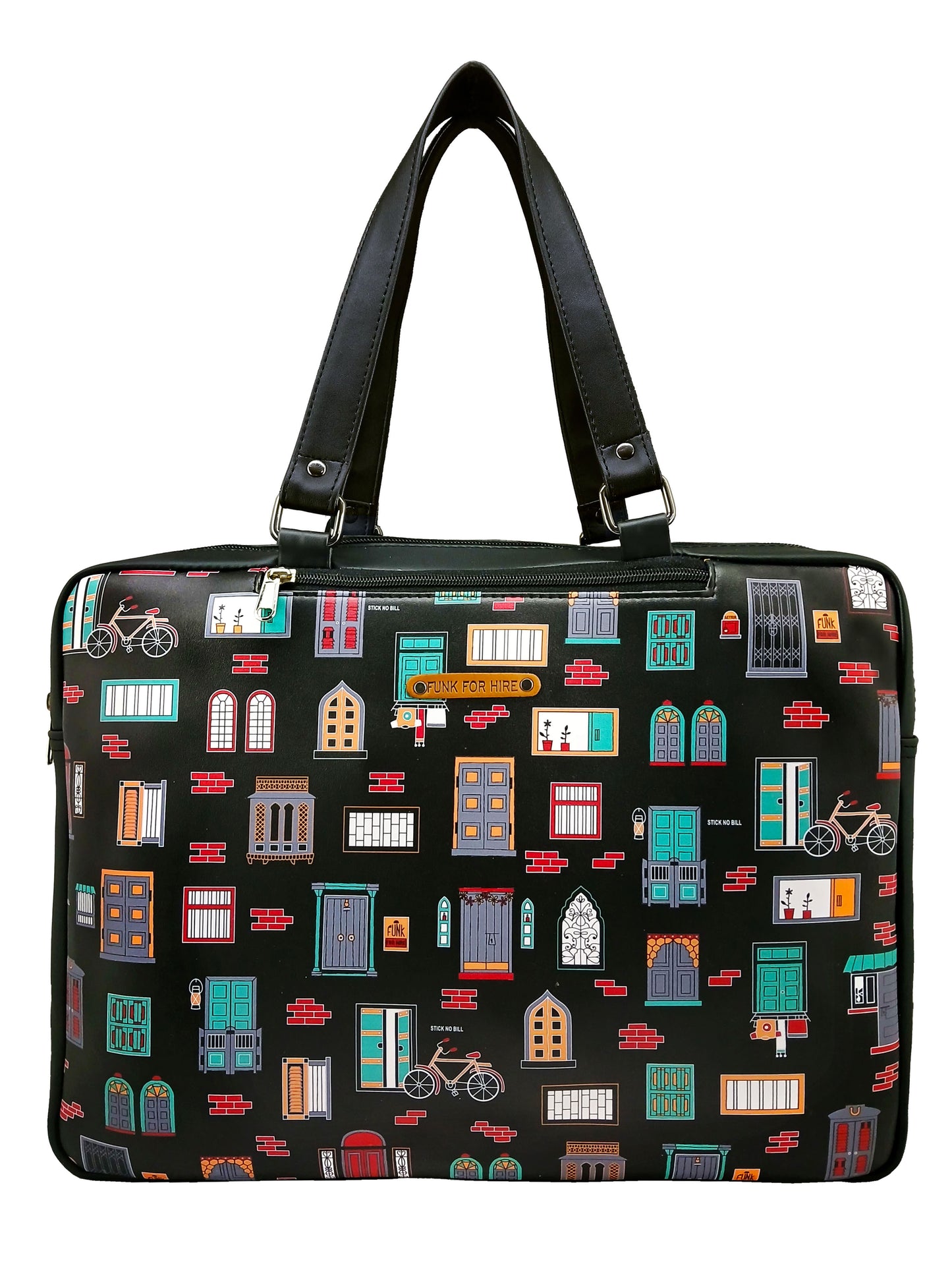 Luggage Backpack Wall Black
