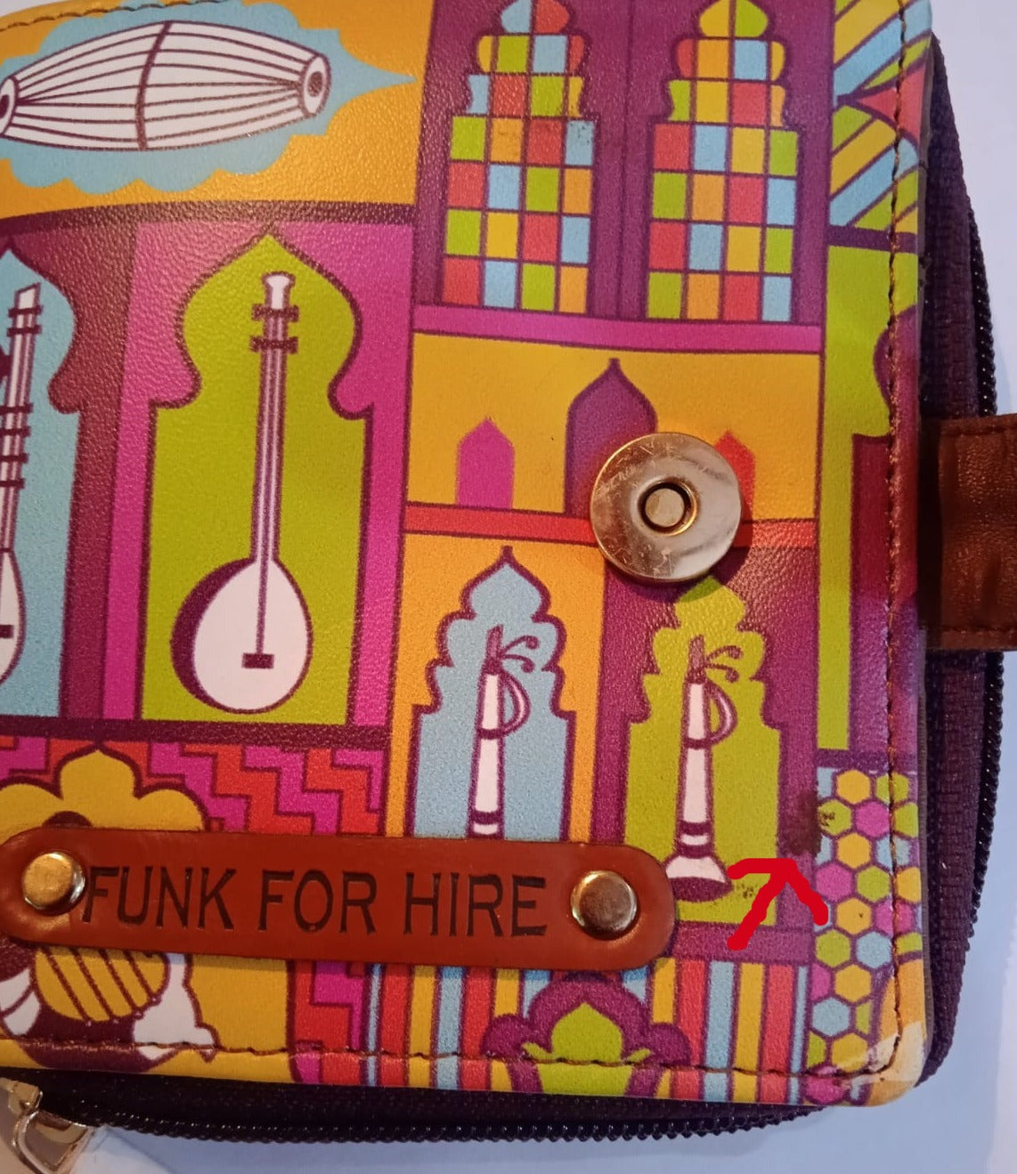 Garage Sale : Loop Purple Wallet - 45