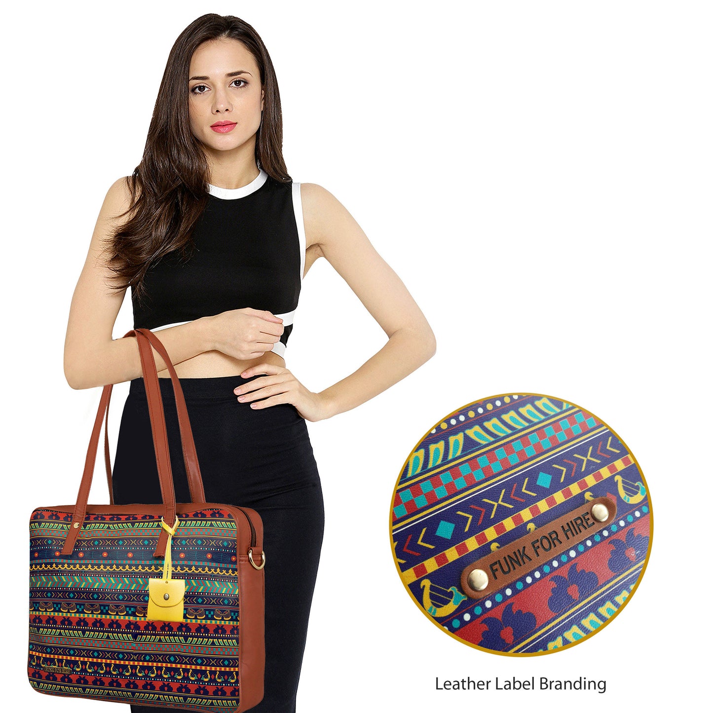 Laptop Handbag Music Border