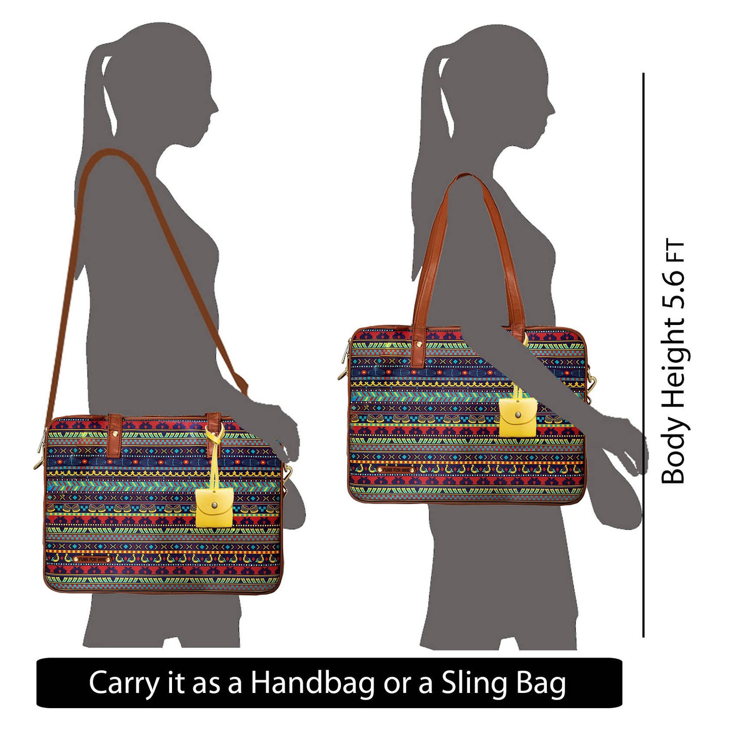 Laptop Handbag Music Border