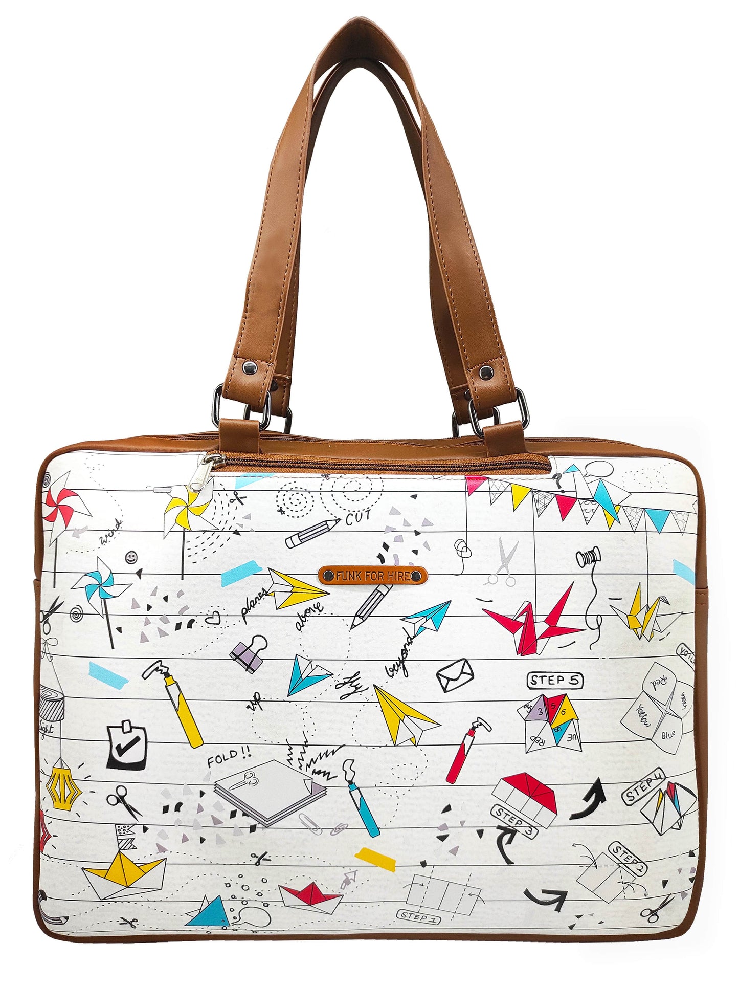 Luggage Backpack Origami White