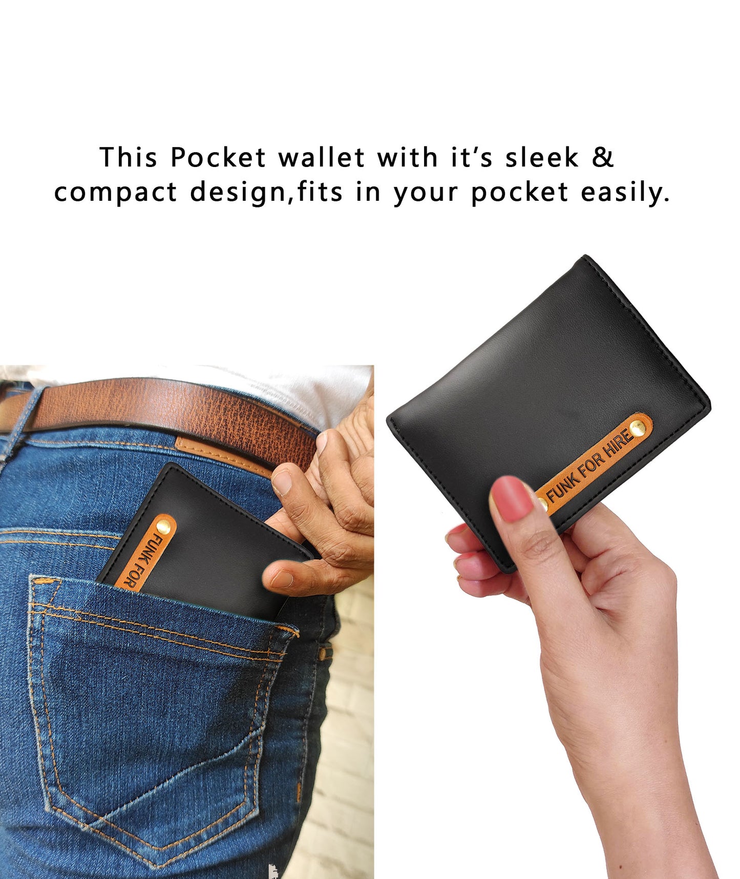 Combo Offer: Black Pocket & Origami Grey Card Wallet