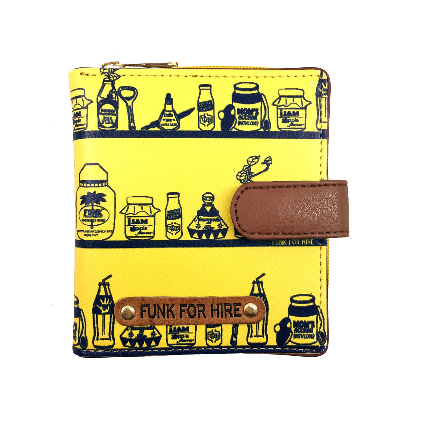 Bottle Loop Wallet Yellow