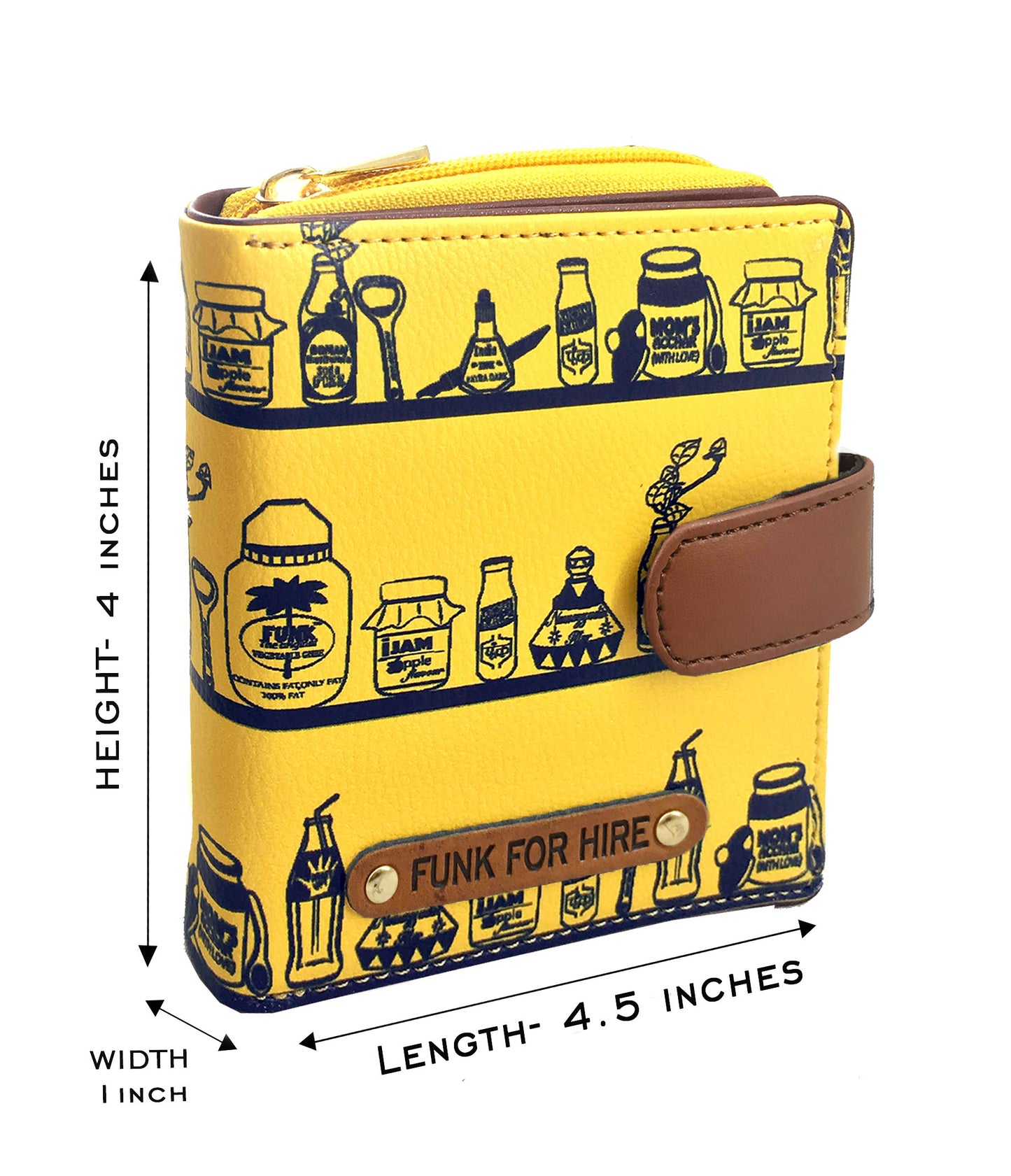 Bottle Loop Wallet Yellow