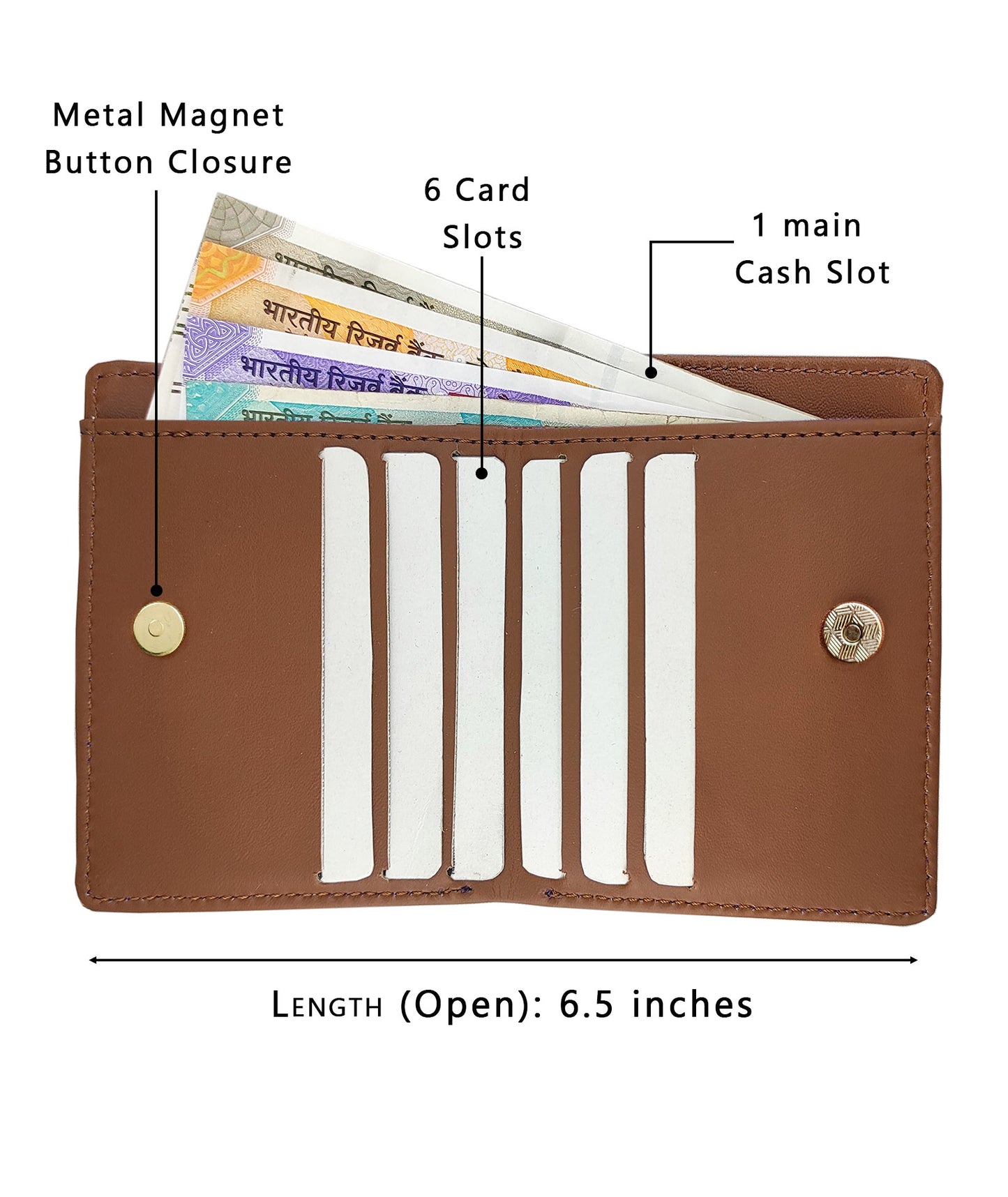 Kite Yellow Pocket Wallet