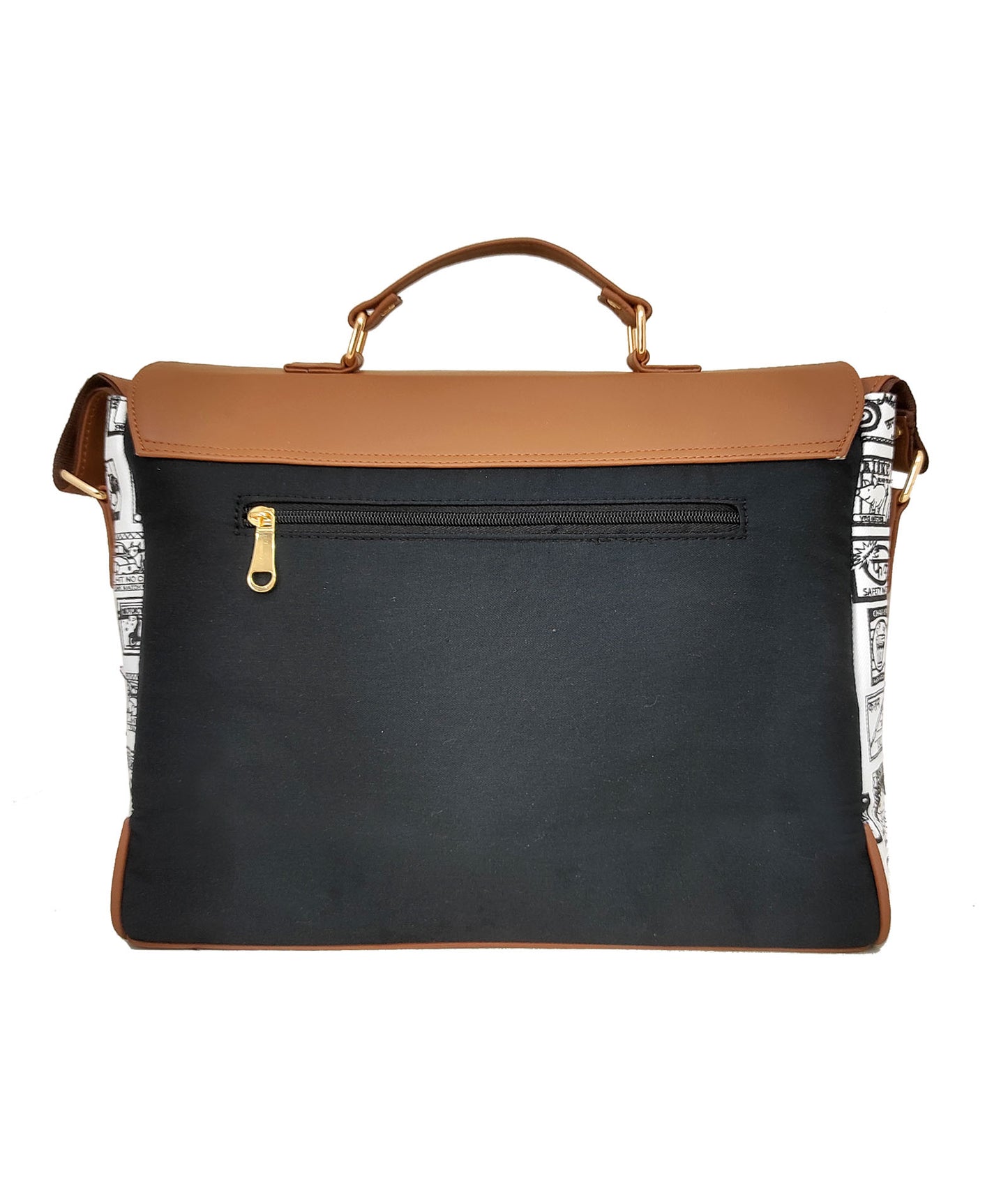 Matchbox printed laptop Work Bag 13.3 inch White