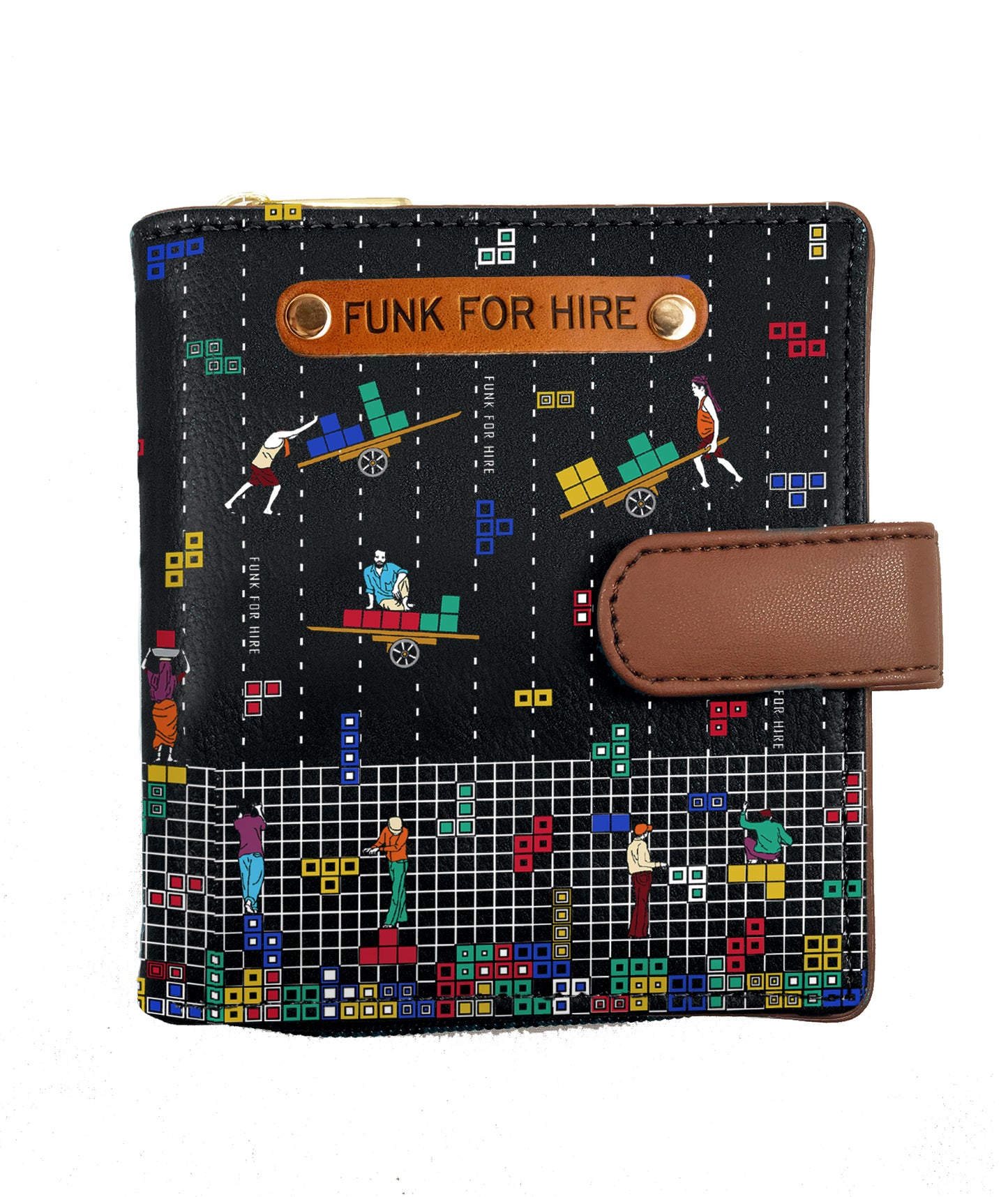 Tetris Loop Wallet Black