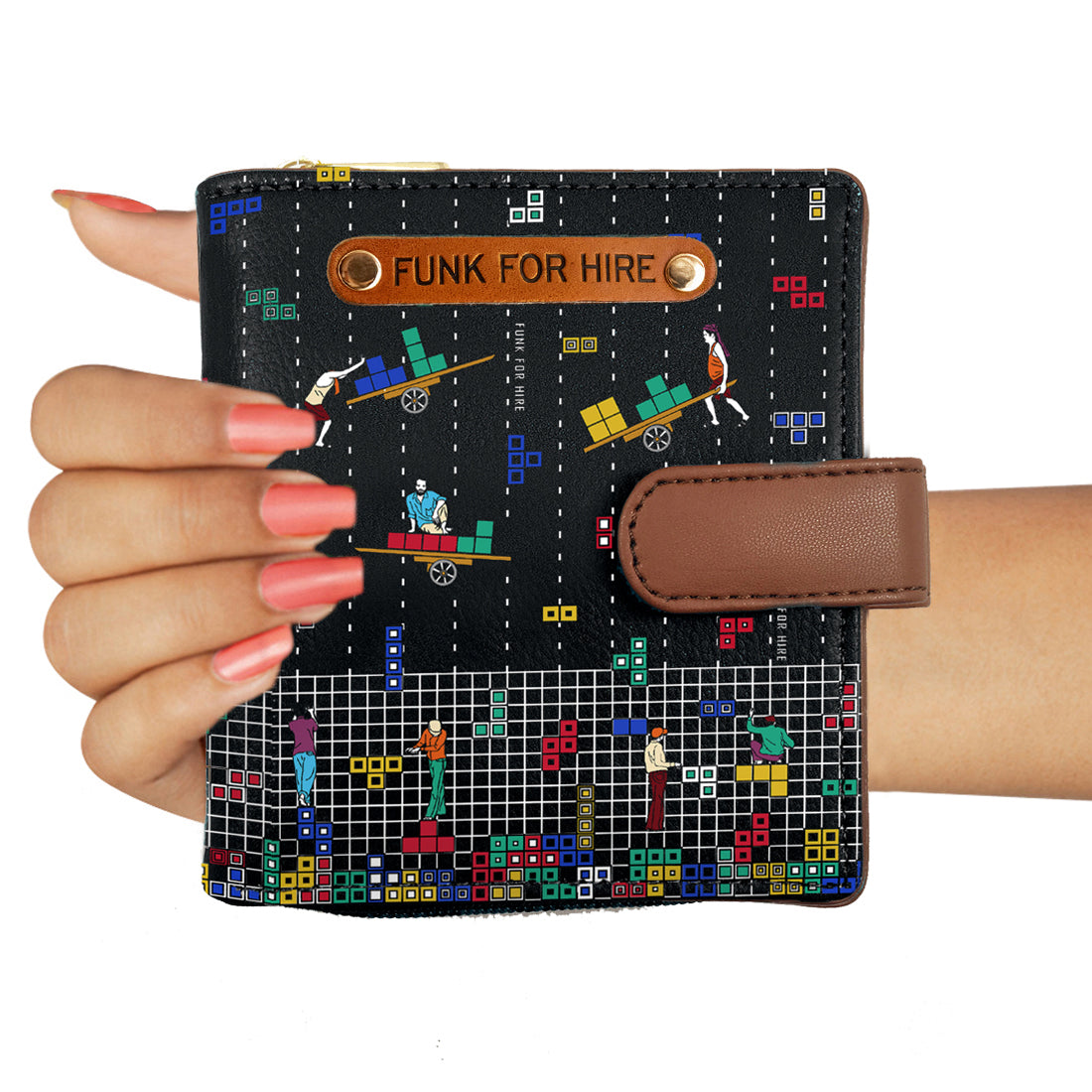 Tetris Loop Wallet Black