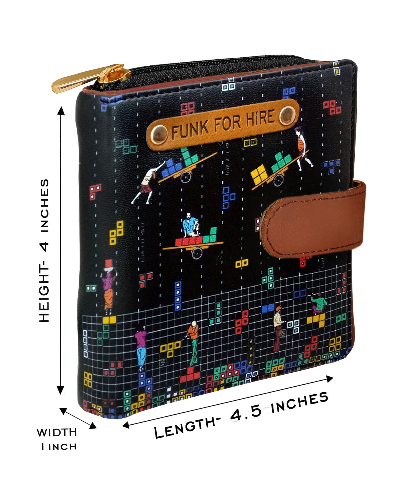 Tetris Loop Wallet Black