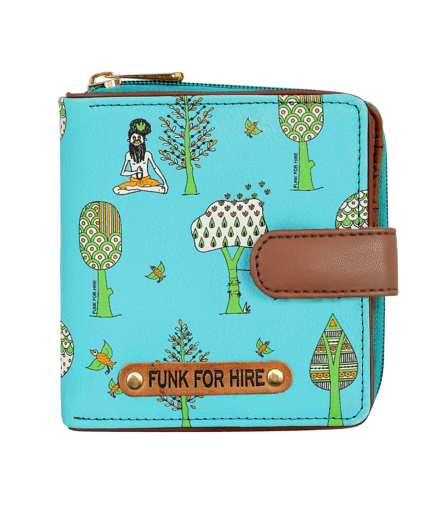Combo Offers : Tree Loop Aqua & Pocket Brown Wallet