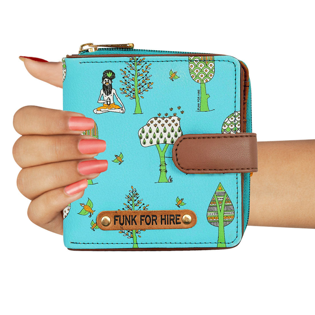 Combo Offers : Tree Loop Aqua & Pocket Teal Wallet