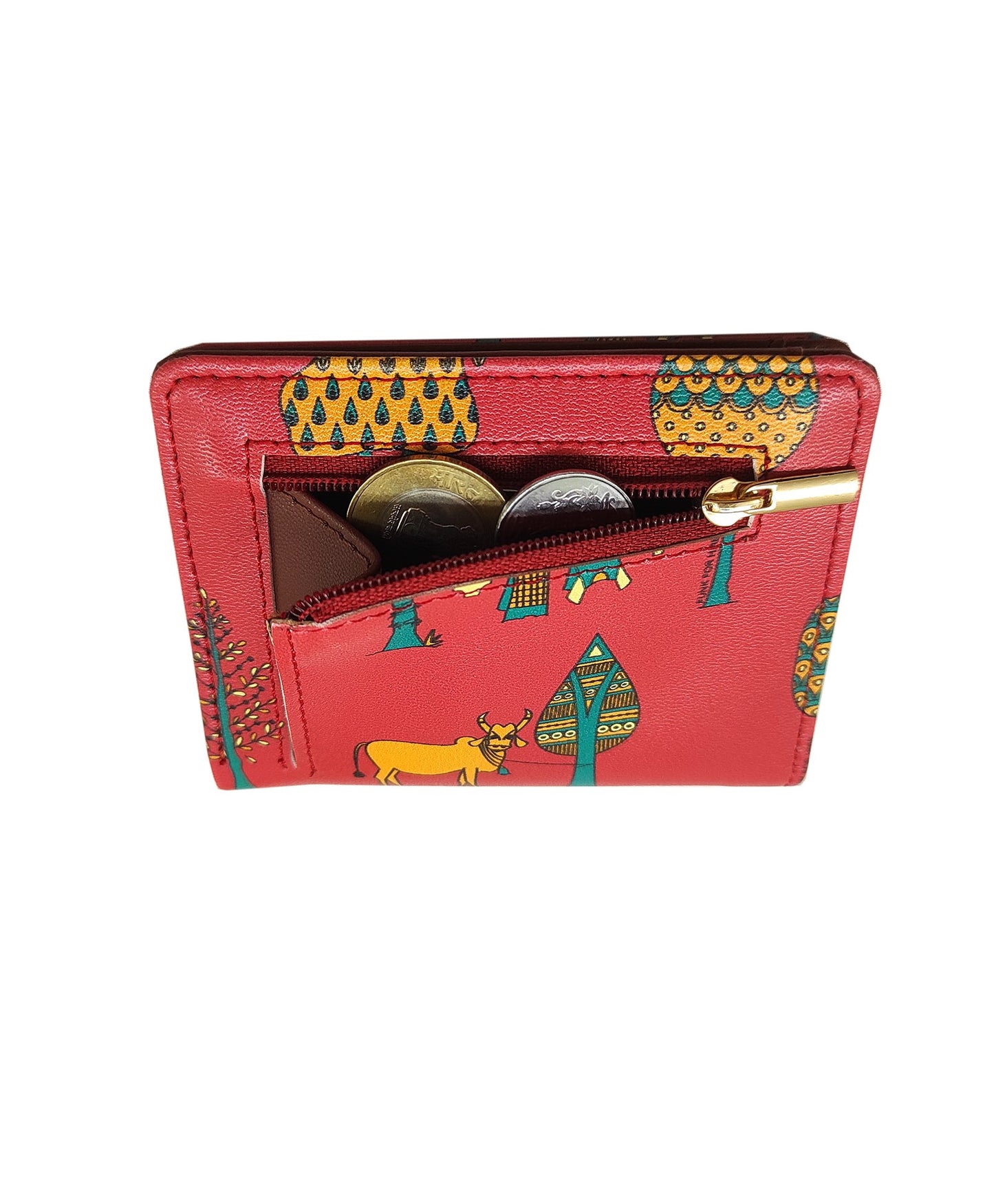 Combo Offers : Tree Loop Yellow & Pocket Red Wallet