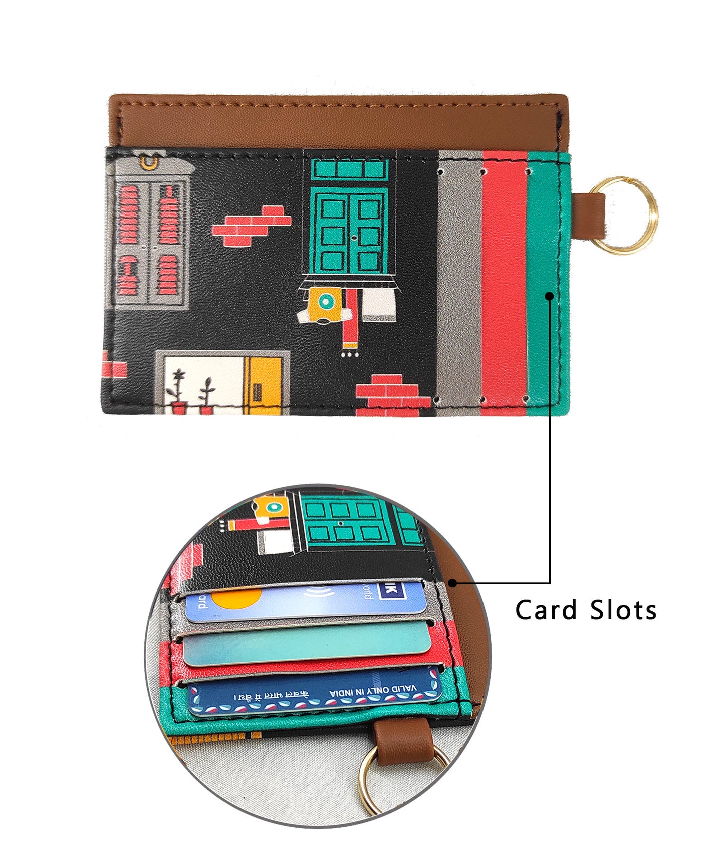 Combo Offers : Wall Laptop Black Sleeve & Wall Card Black Wallet