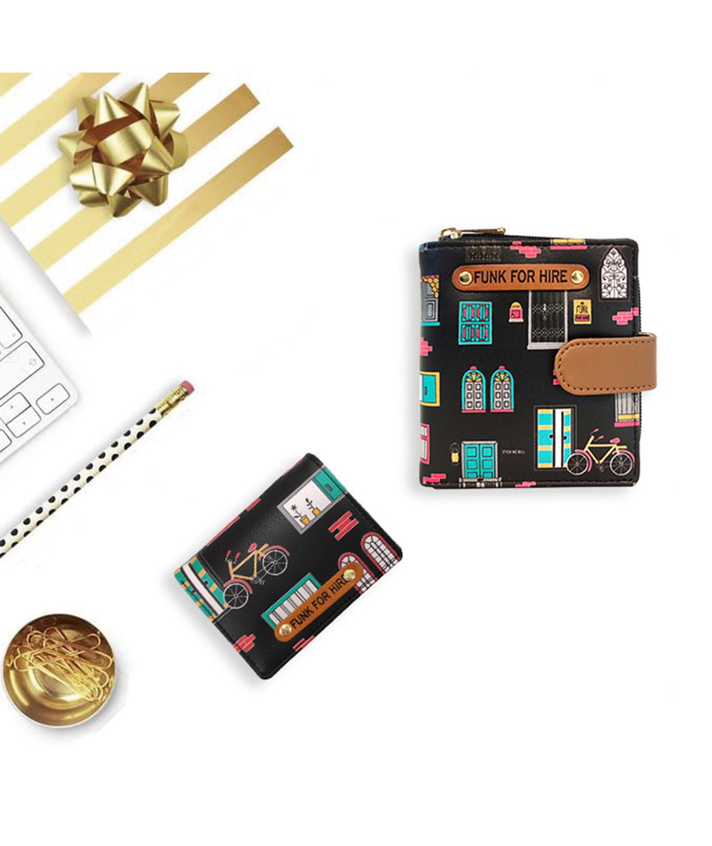 Combo Offers : Wall Loop Black & Pocket Black Wallet