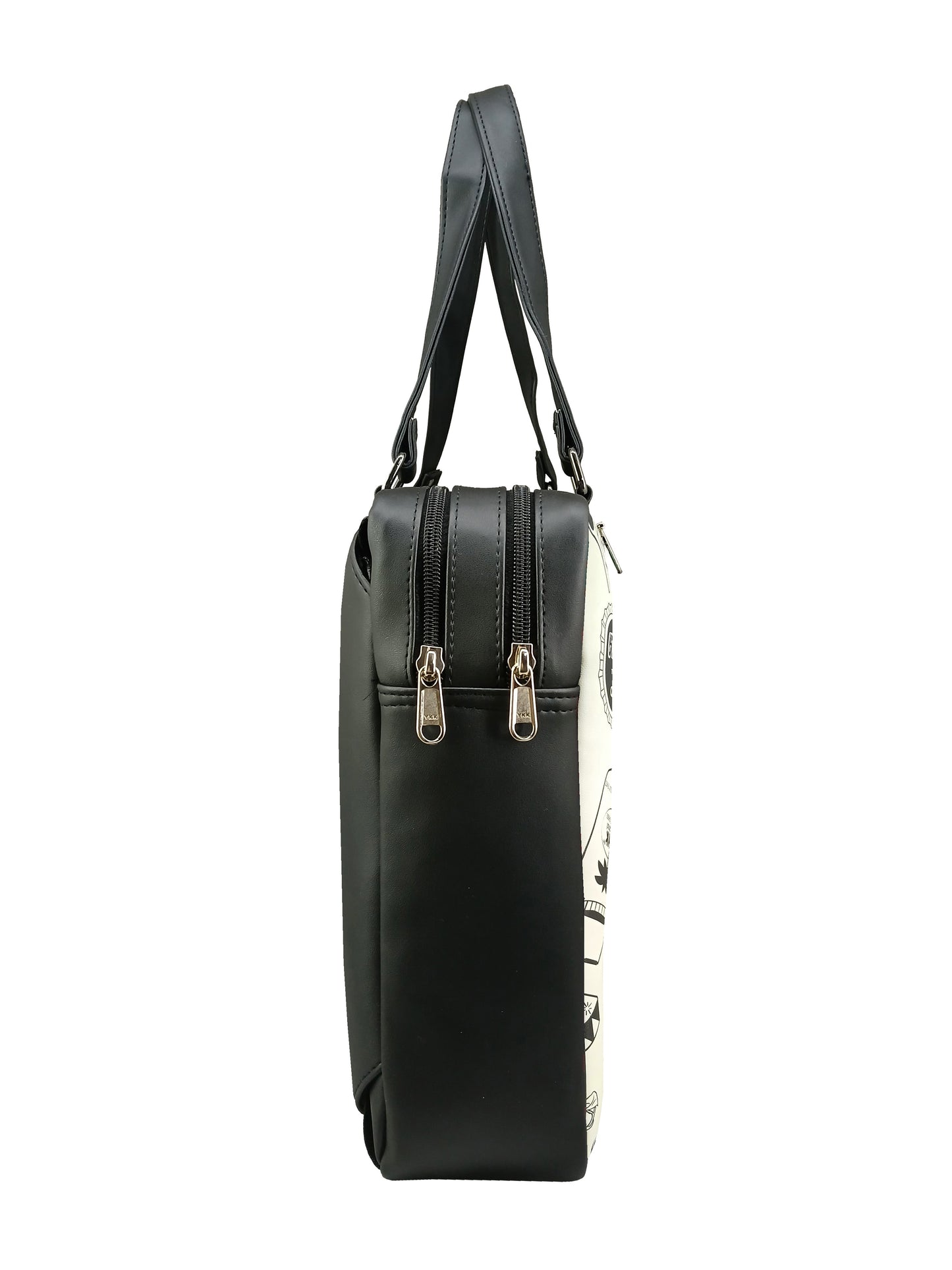 Luggage Backpack Bottle Black & White