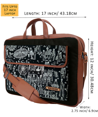 Mela One Pocket Laptop Bag 17 inch