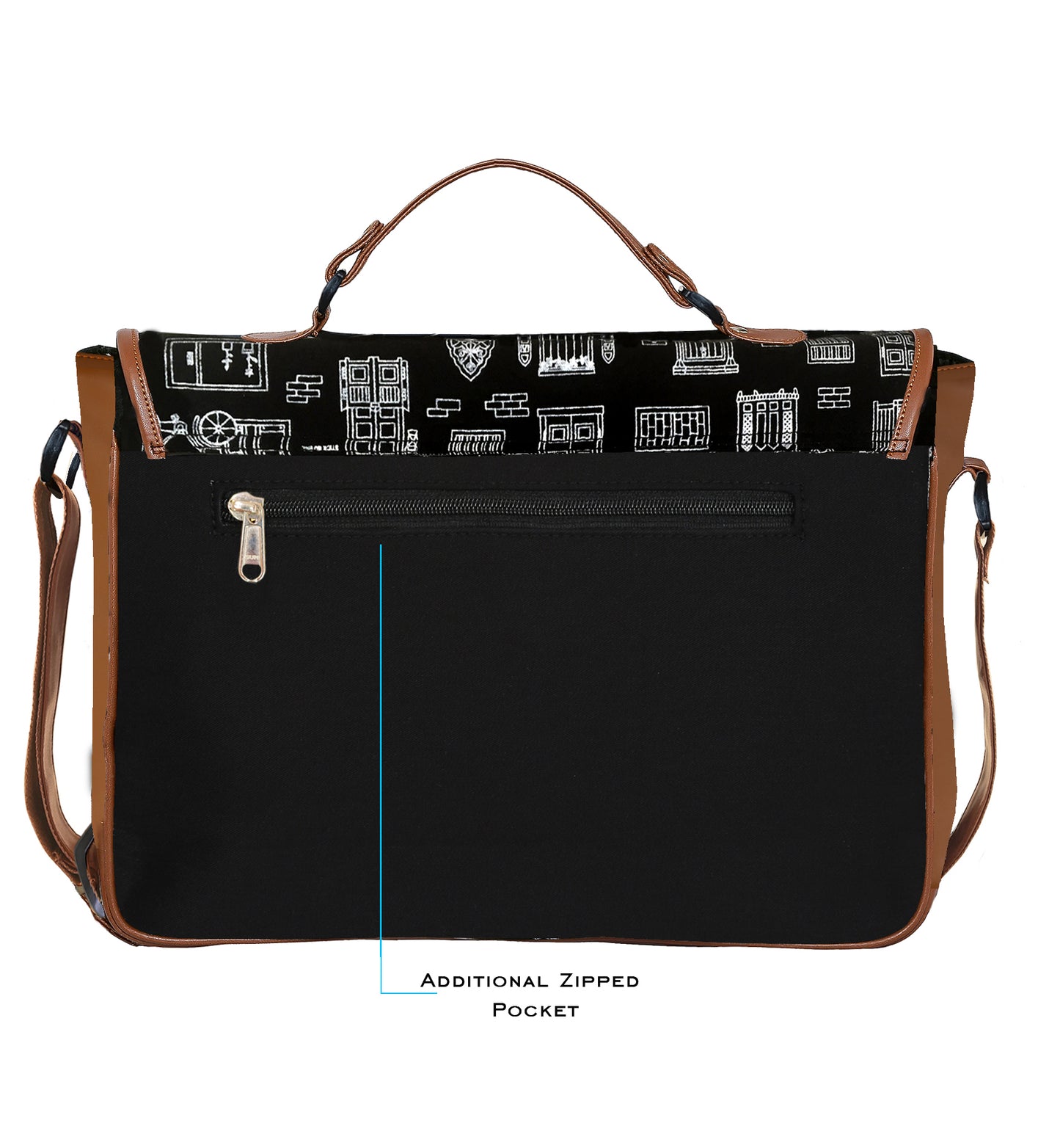 Wall Flap Laptop Bag 15.6 inch